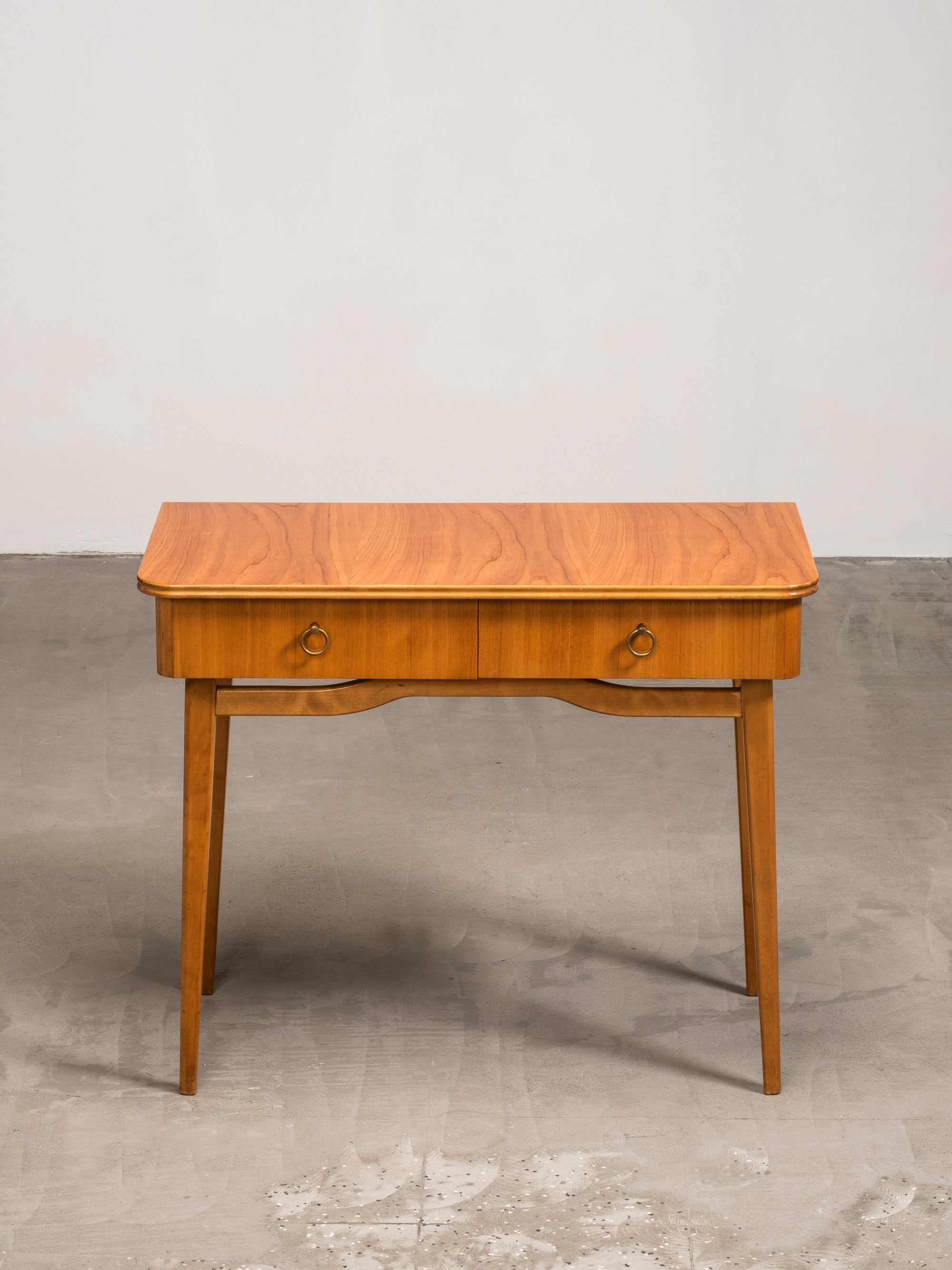 Finnish Mid-Century Console/Side Table with Drawers, 1950s