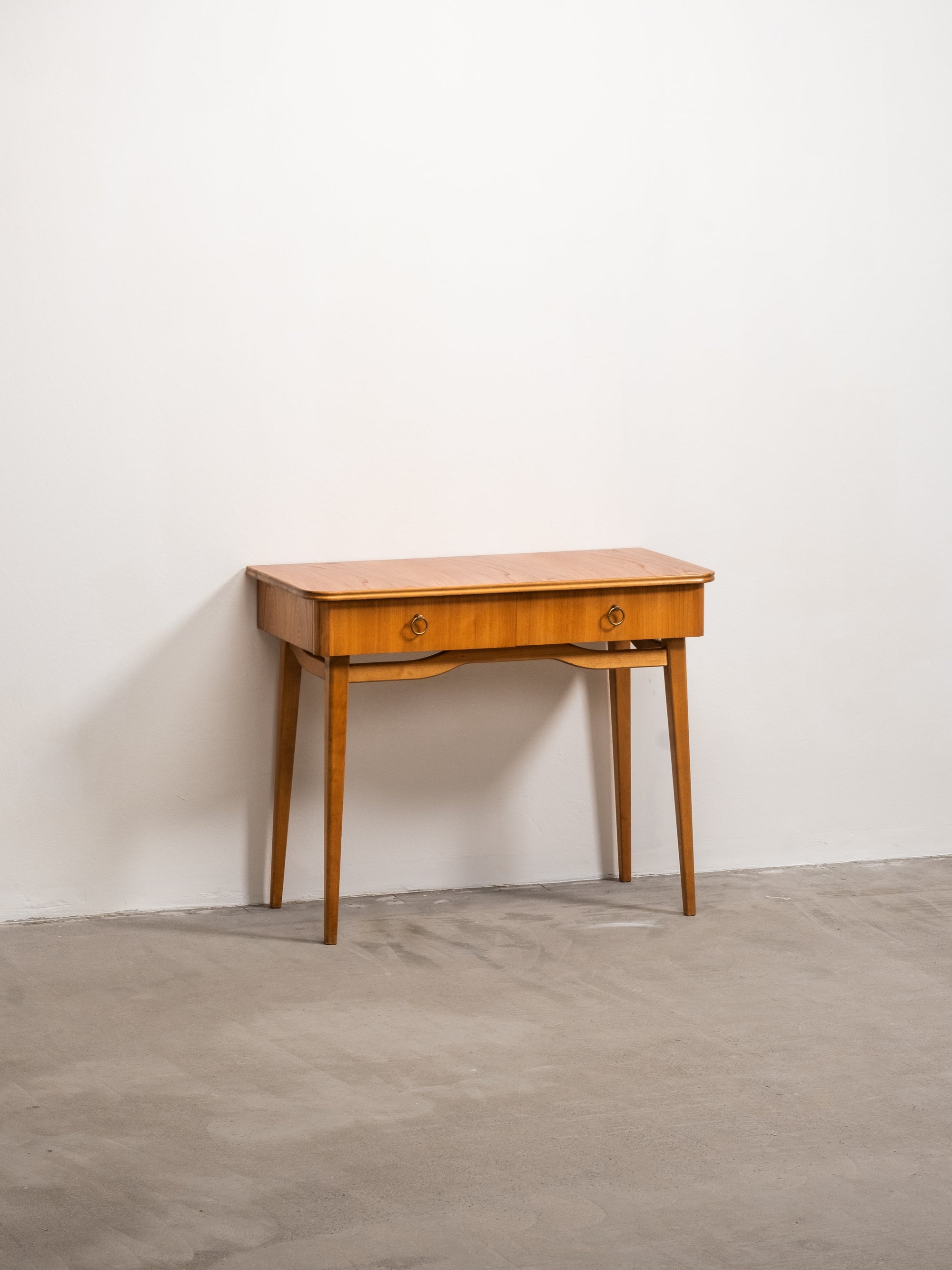 Finnish Mid-Century Console/Side Table with Drawers, 1950s