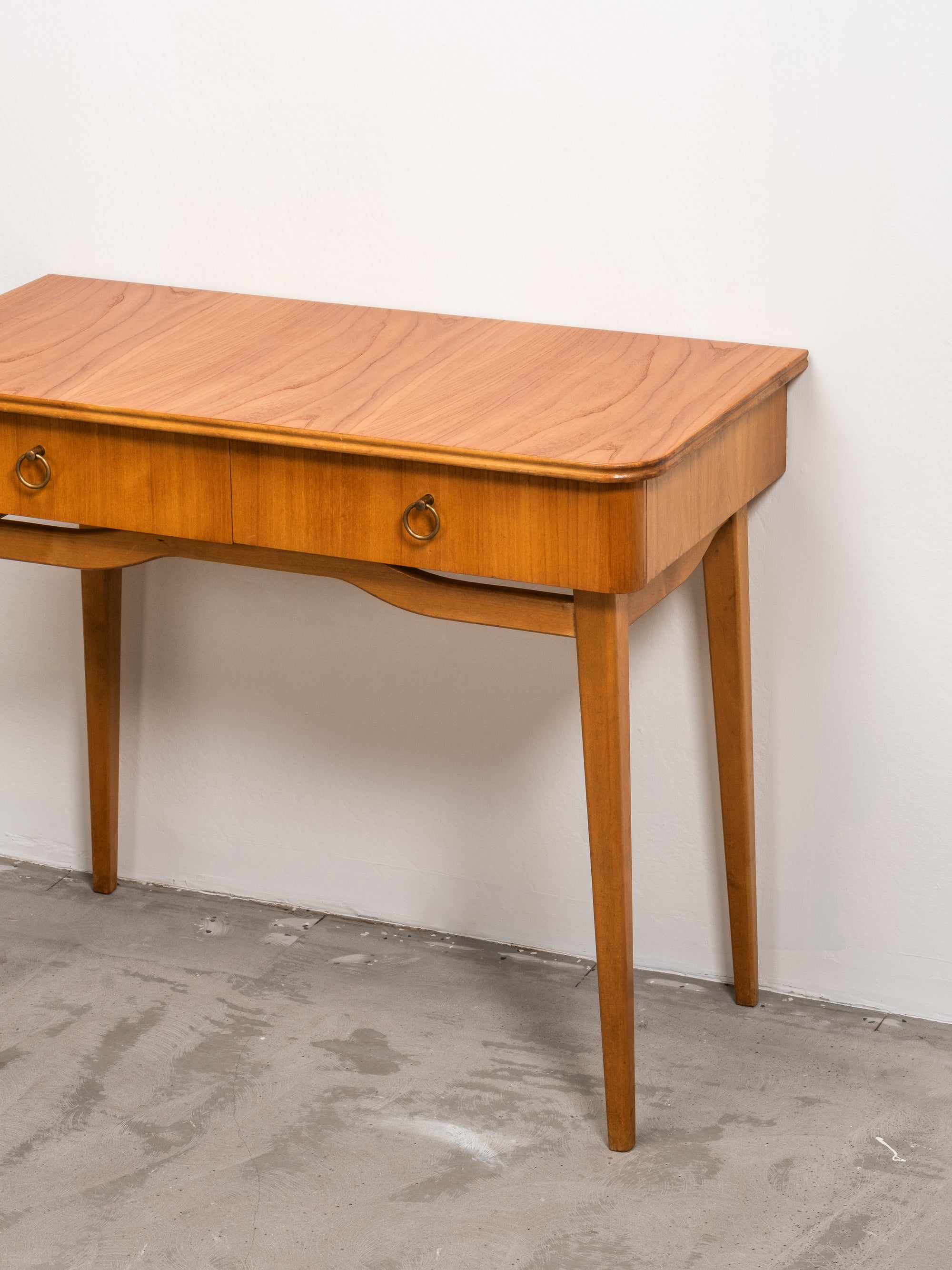 Finnish Mid-Century Console/Side Table with Drawers, 1950s