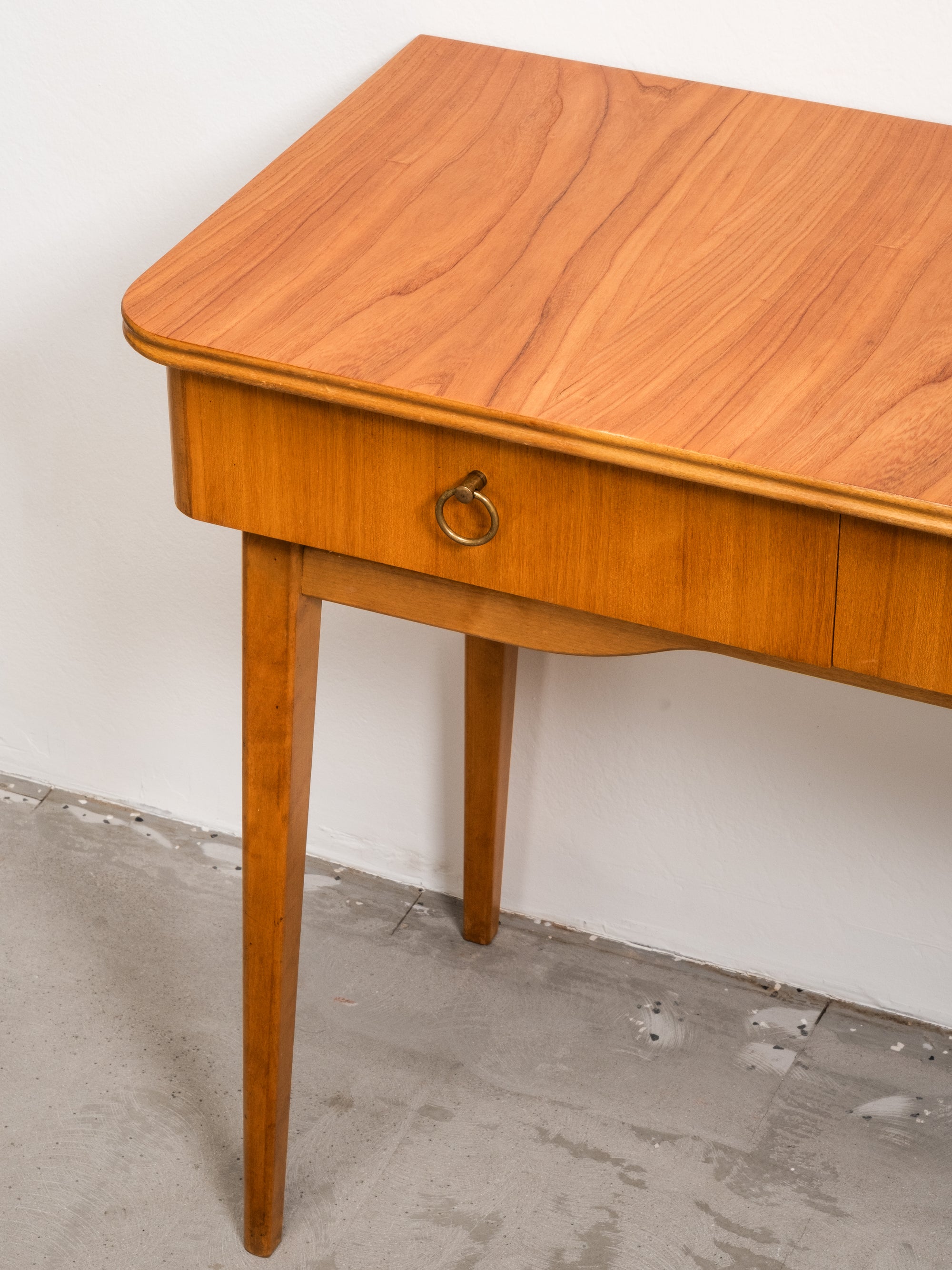 Finnish Mid-Century Console/Side Table with Drawers, 1950s