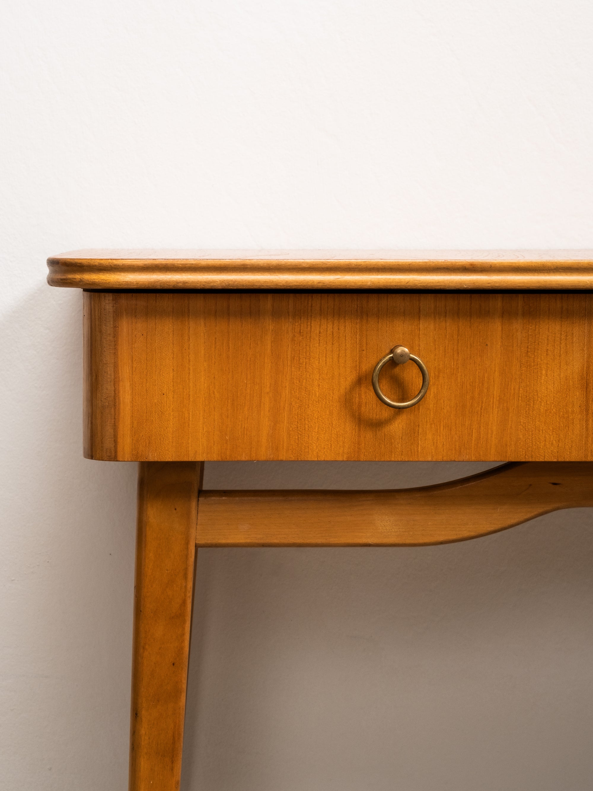 Finnish Mid-Century Console/Side Table with Drawers, 1950s