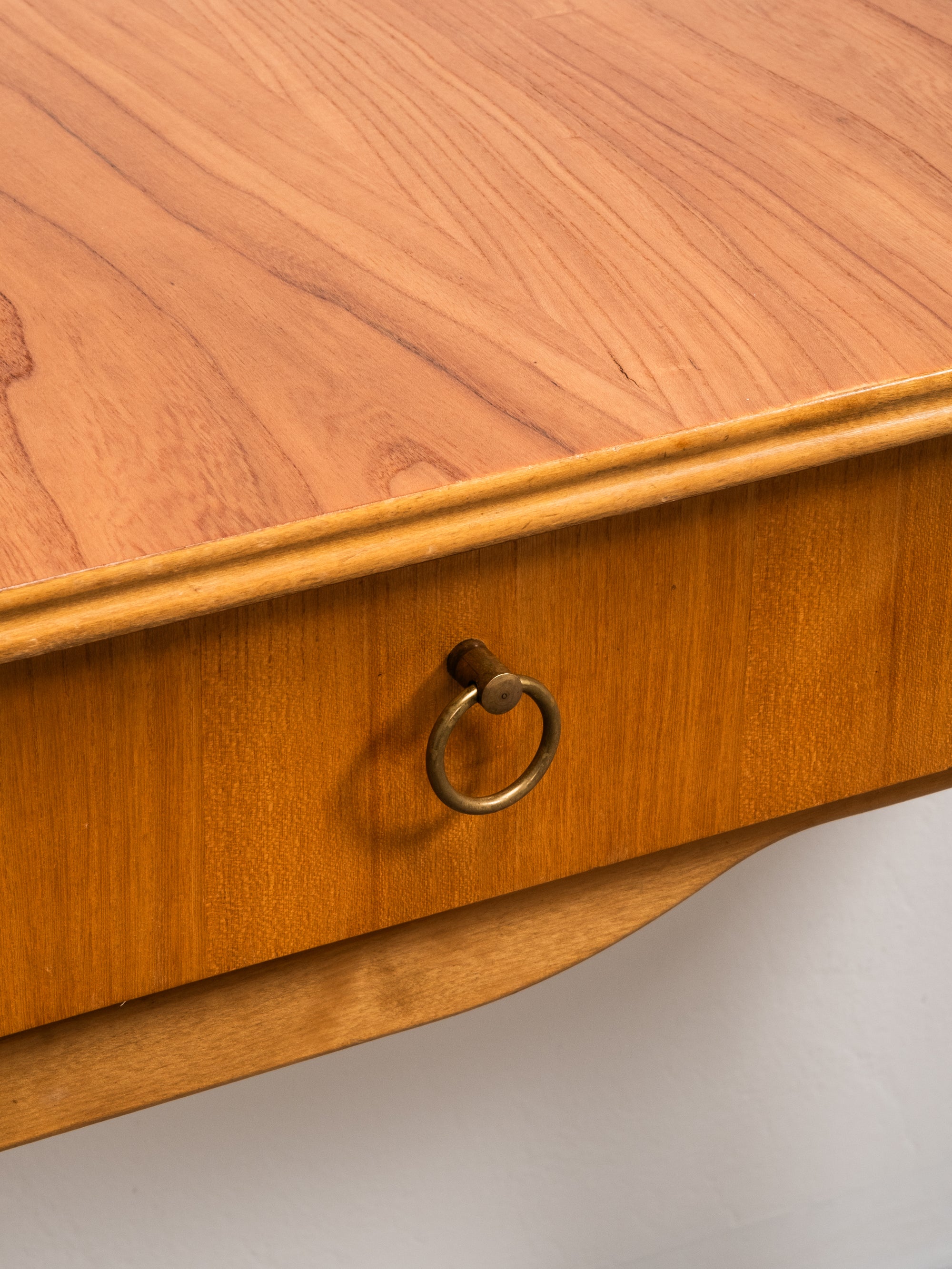 Finnish Mid-Century Console/Side Table with Drawers, 1950s