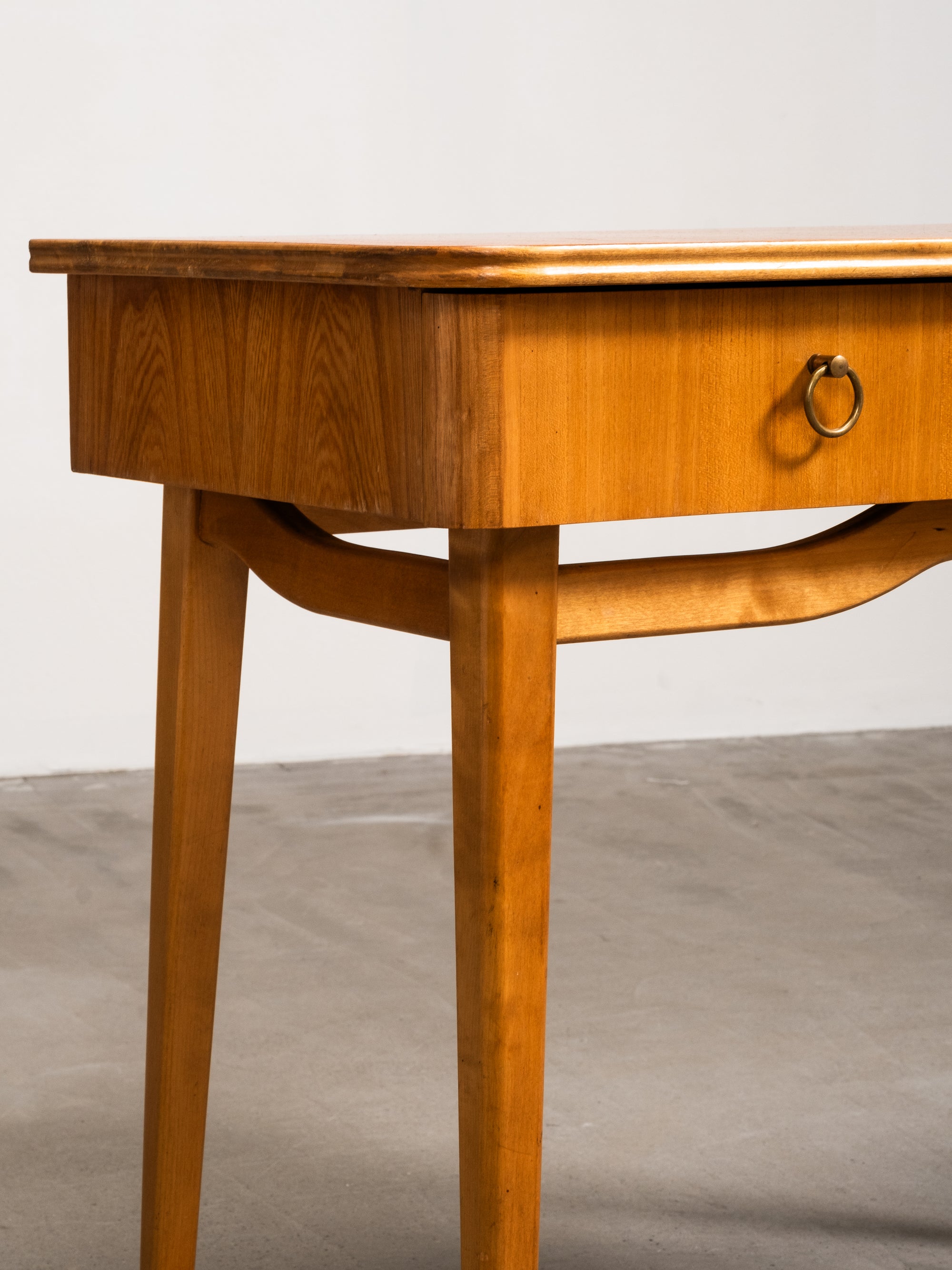Finnish Mid-Century Console/Side Table with Drawers, 1950s