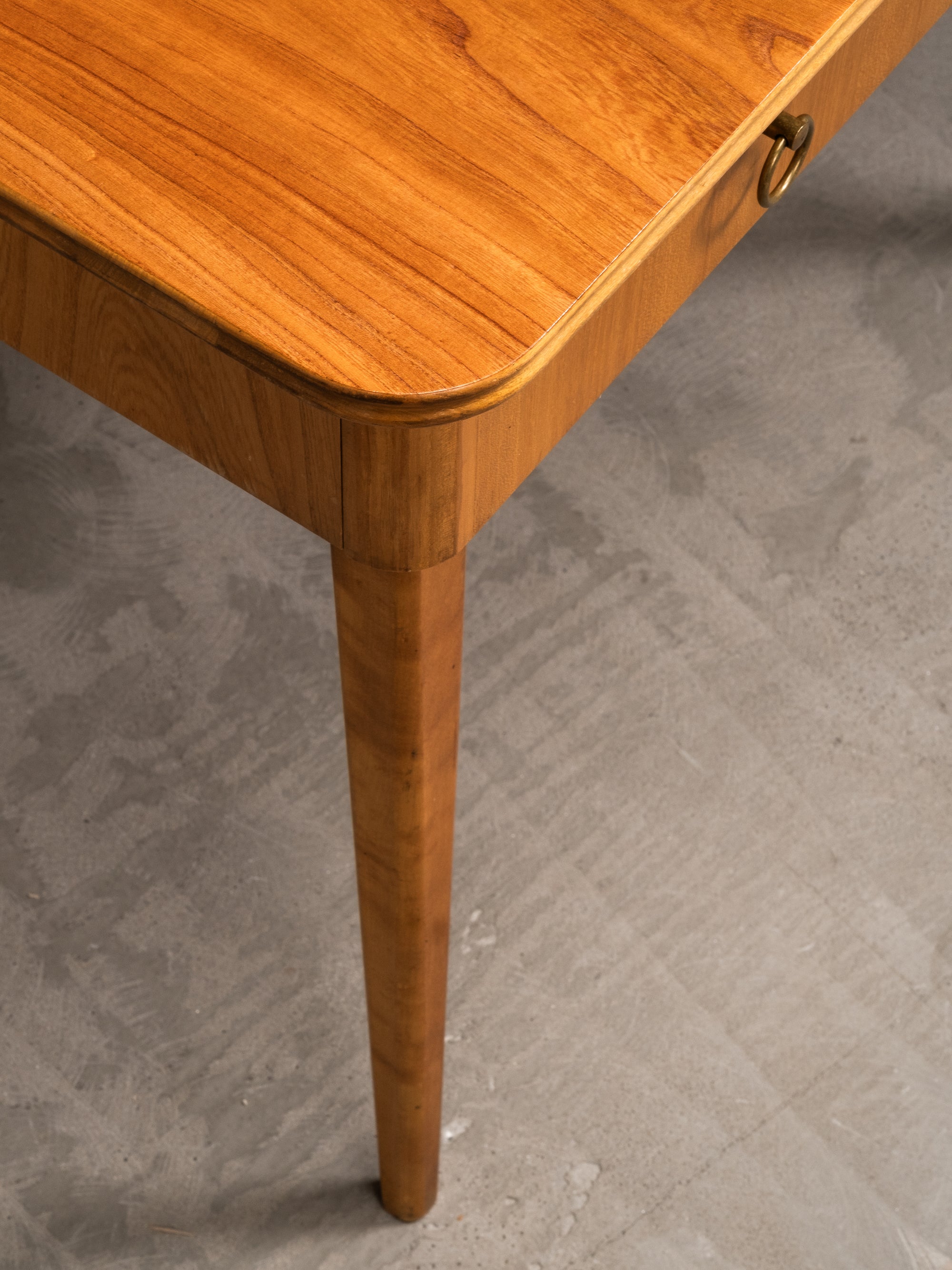 Finnish Mid-Century Console/Side Table with Drawers, 1950s