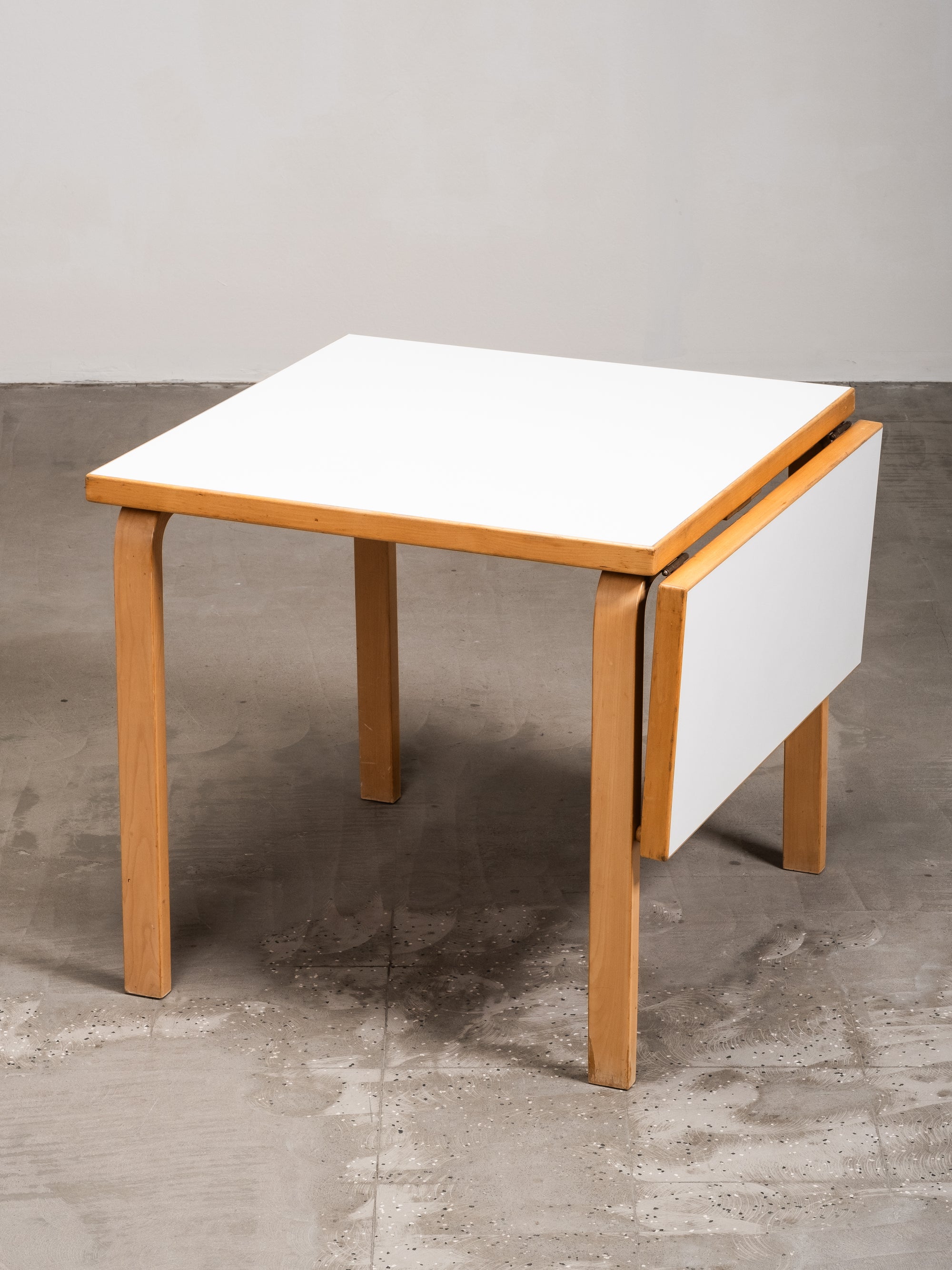 Drop-Leaf Dining Table Model DL82 by Alvar Aalto, Artek, Finland, 1960s
