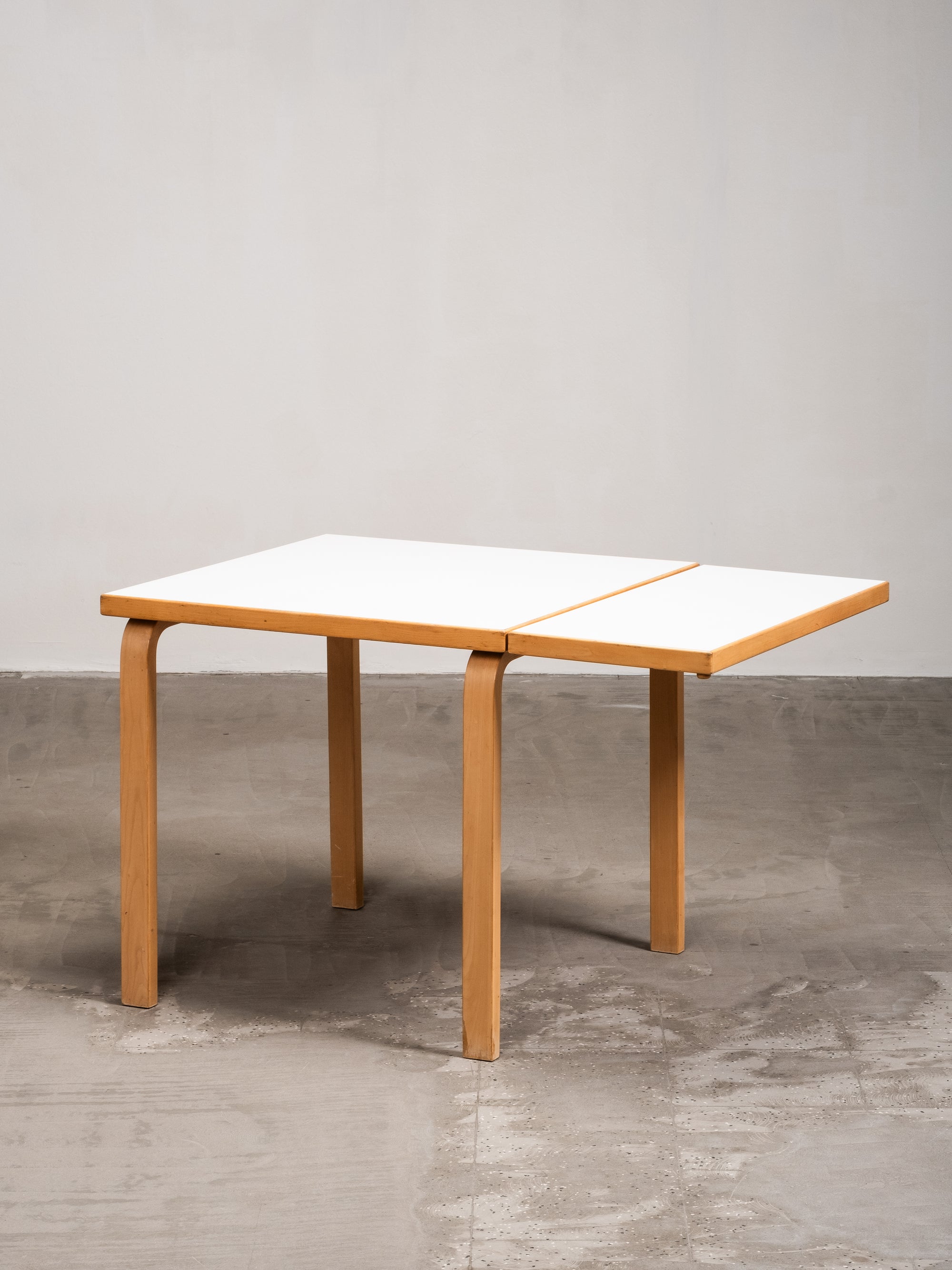 Drop-Leaf Dining Table Model DL82 by Alvar Aalto, Artek, Finland, 1960s