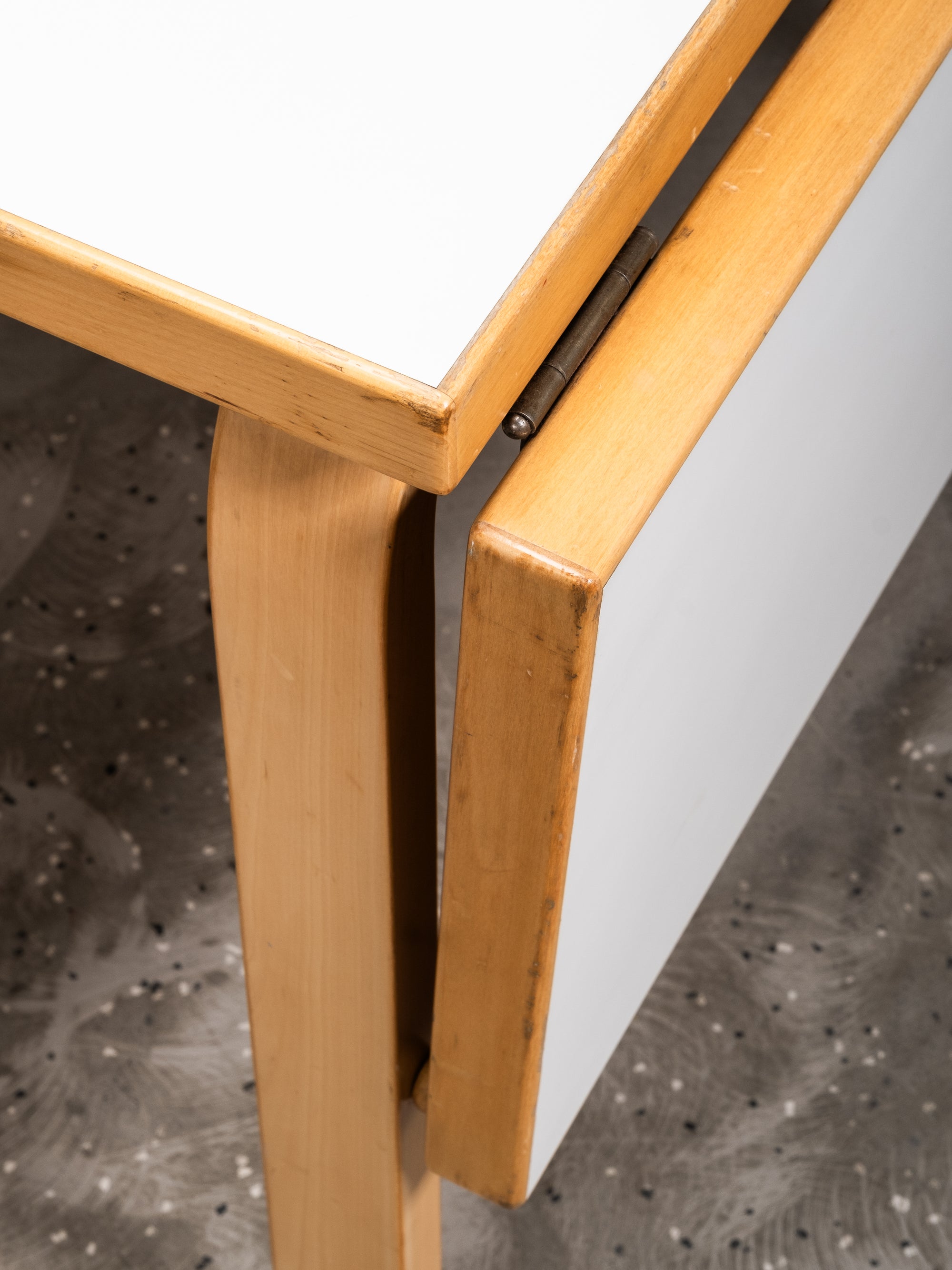 Drop-Leaf Dining Table Model DL82 by Alvar Aalto, Artek, Finland, 1960s