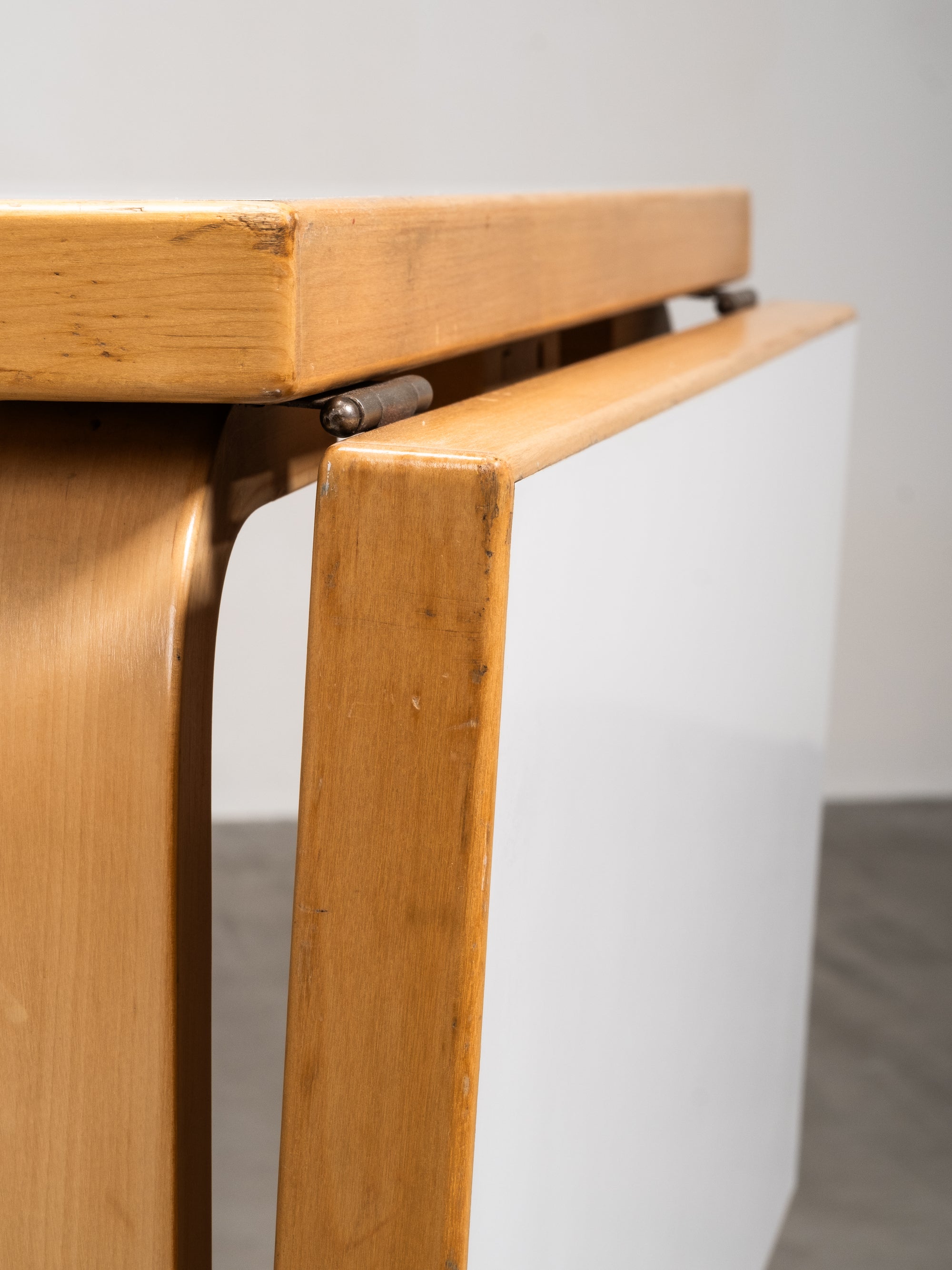 Drop-Leaf Dining Table Model DL82 by Alvar Aalto, Artek, Finland, 1960s