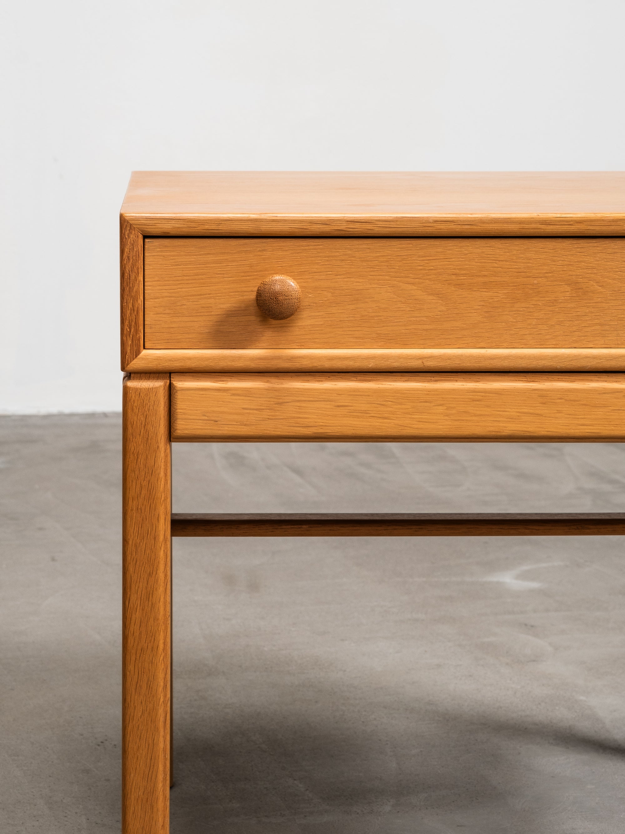 Pair of Oak Bedside Tables Model &quot;Casino&quot; by Engström &amp; Myrstrand, Sweden, 1960s