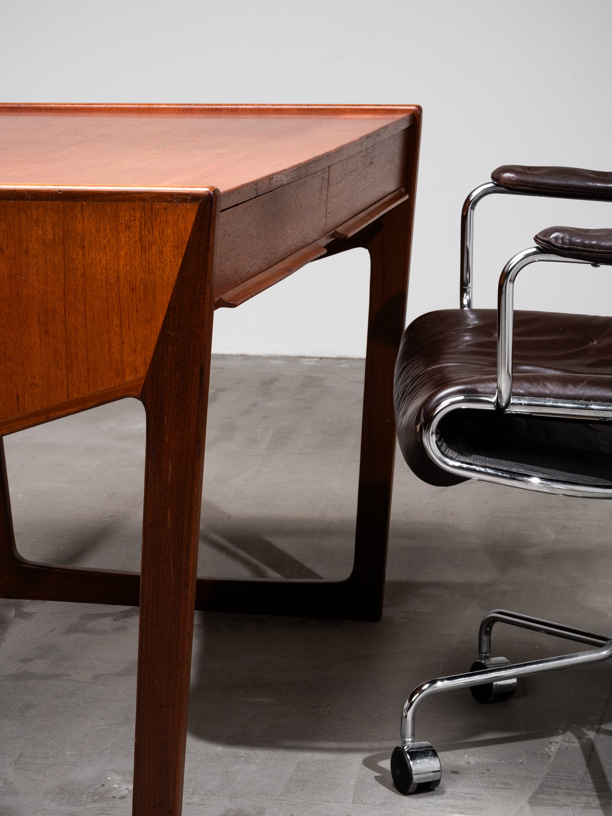 Teak Desk Model “Lord” by Arne Wahl Iversen for IKEA, Sweden, 1960s