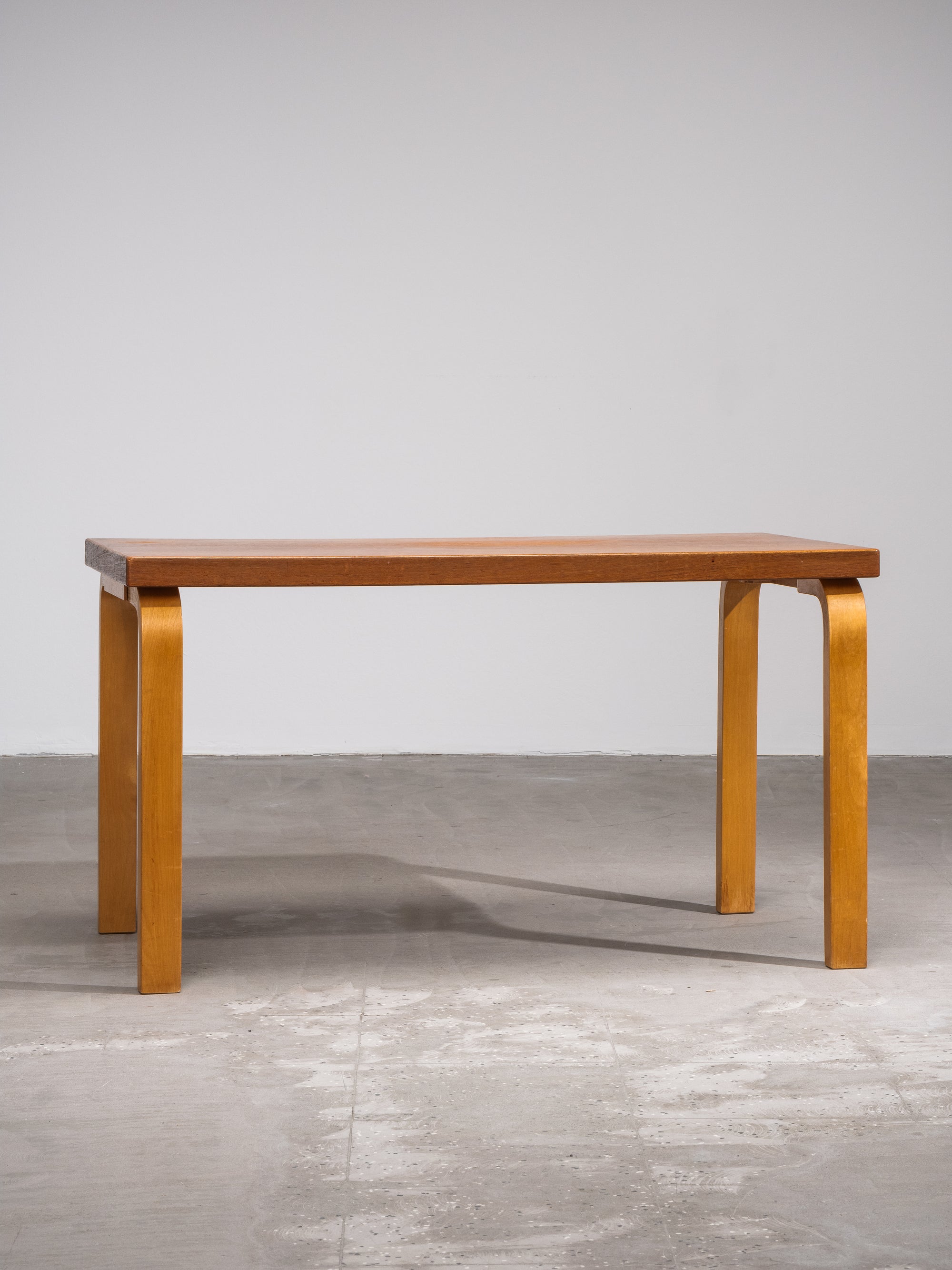 Rare Vintage Coffee Table by Artek, Teak &amp; Birch, Finland, circa 1960s