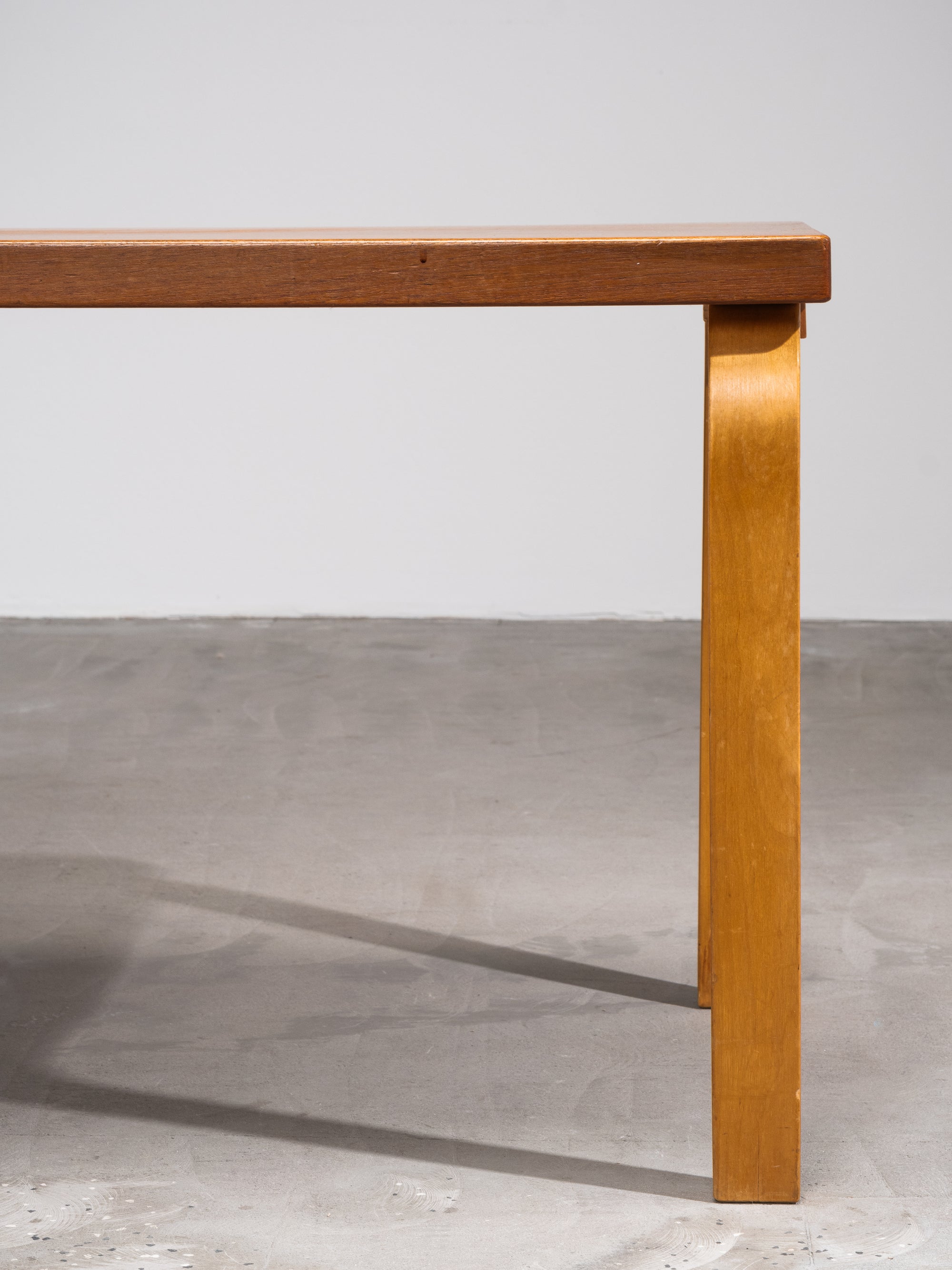 Rare Vintage Coffee Table by Artek, Teak &amp; Birch, Finland, circa 1960s
