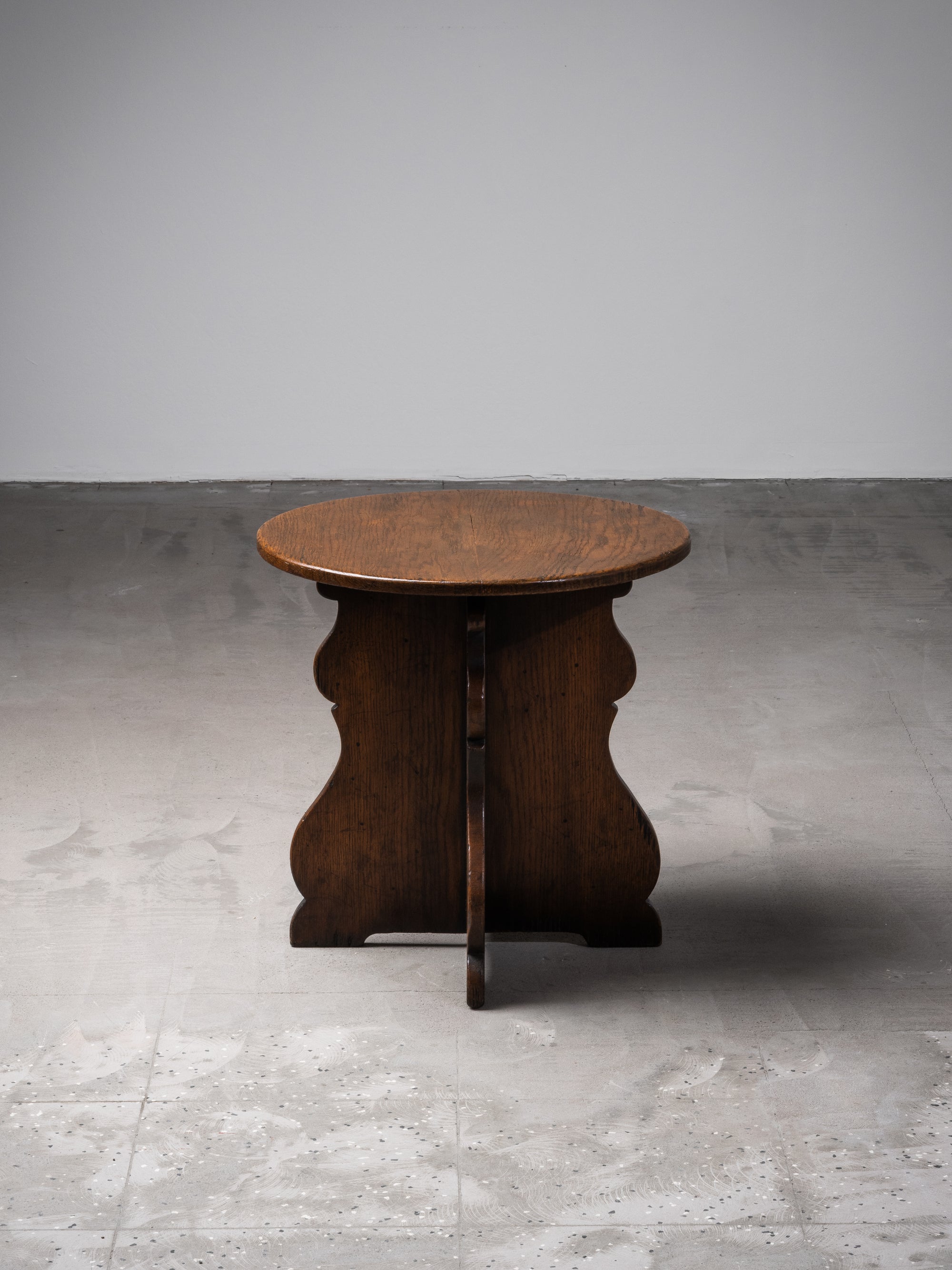 Scandinavian Arts &amp; Crafts Oak Side Table, Early 20th Century