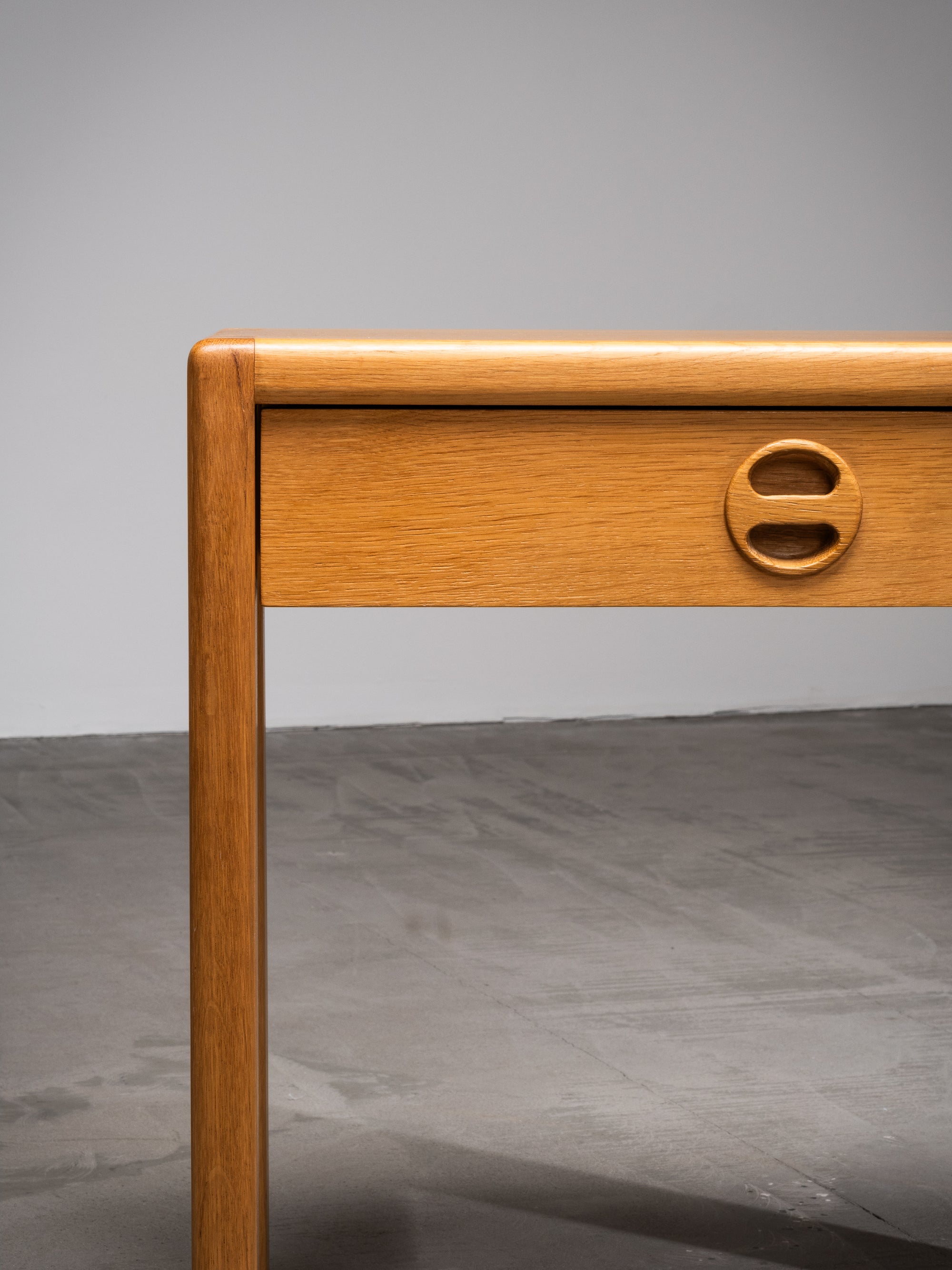 Pair of Oak Bedside Tables by Esko Pajamies for Asko, Finland, 1960s