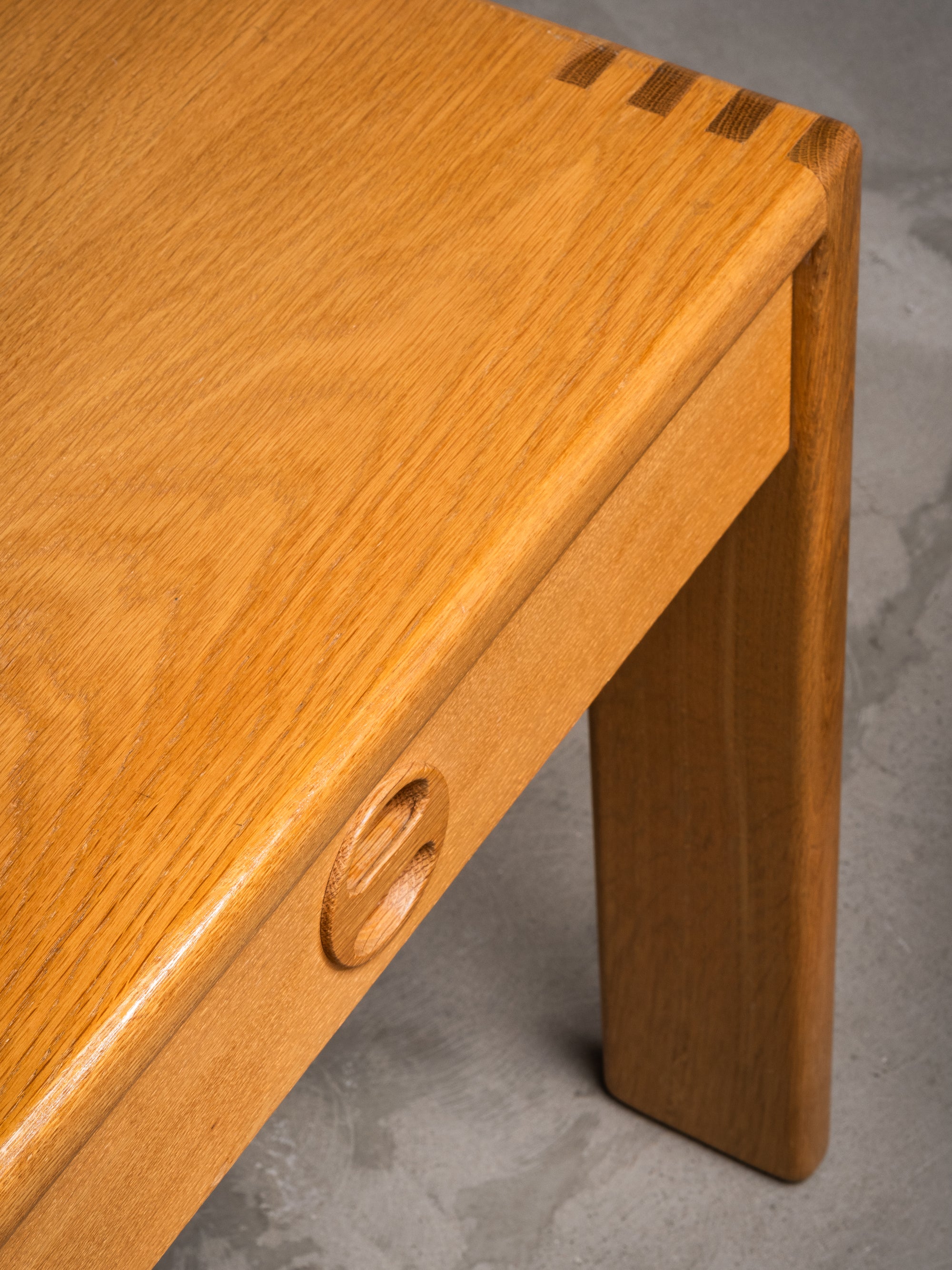 Pair of Oak Bedside Tables by Esko Pajamies for Asko, Finland, 1960s