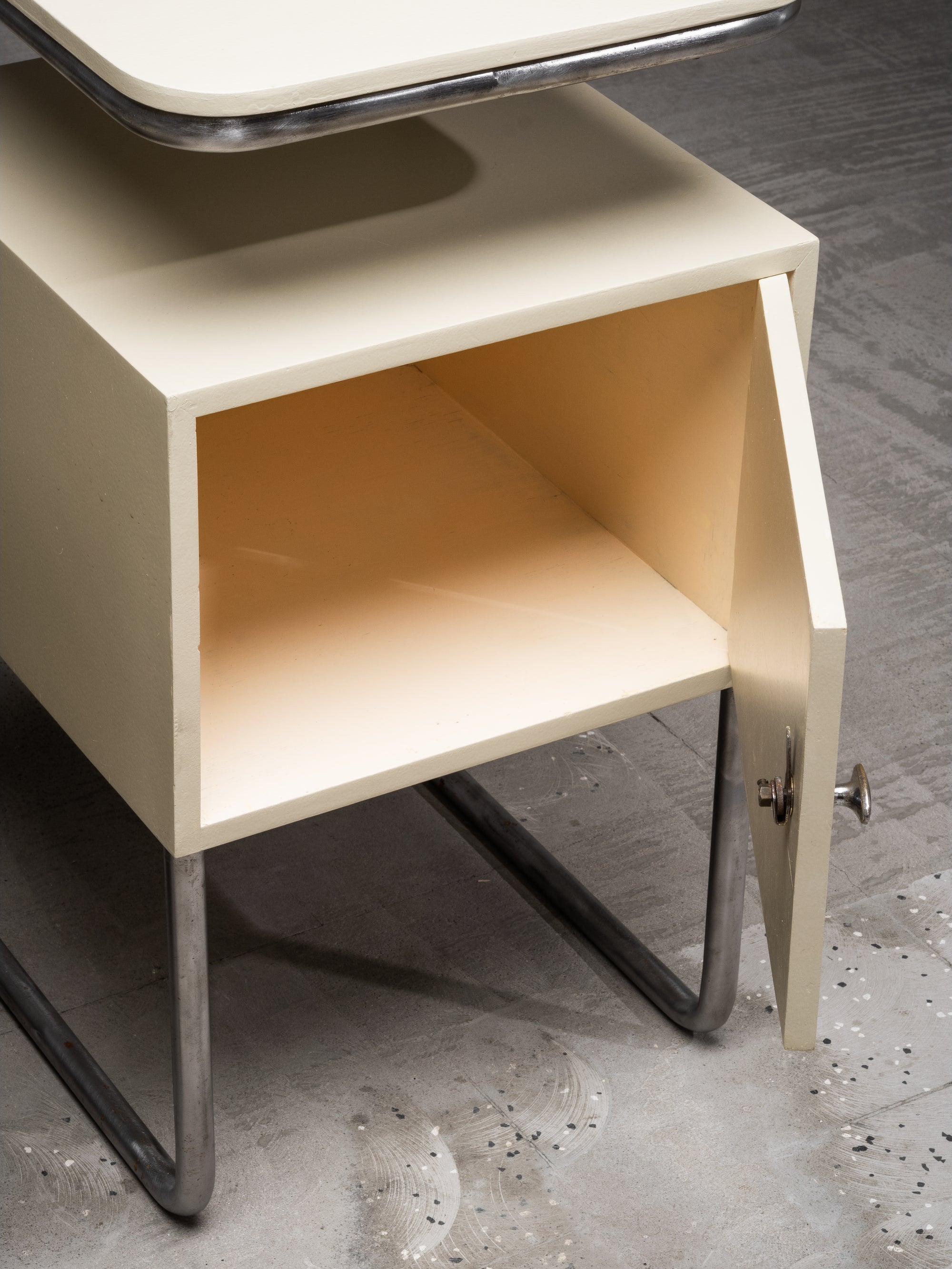 Functionalist Bedside Tables by Pauli Blomstedt, J. Merivaara, Finland, 1930s