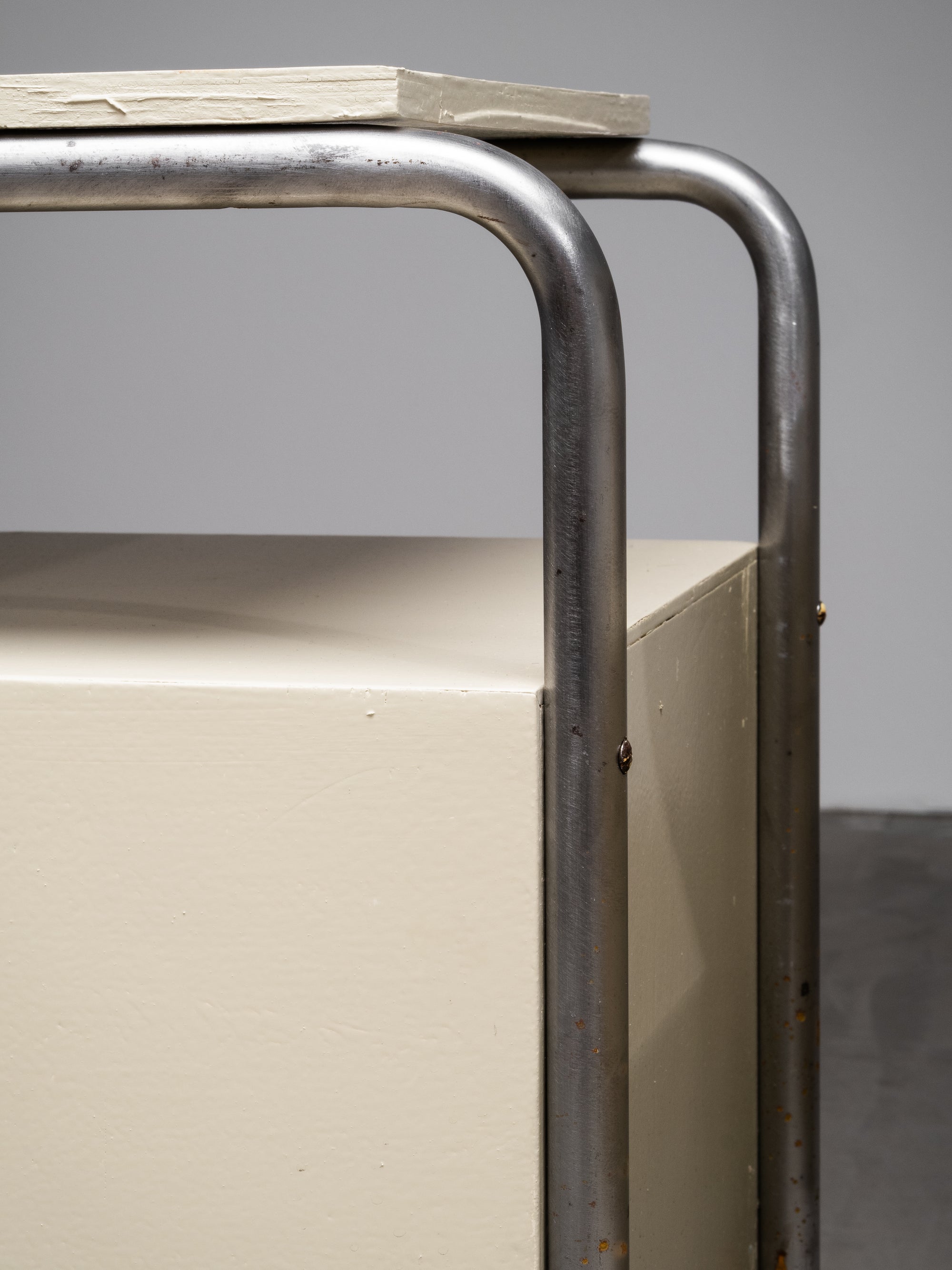 Functionalist Bedside Tables by Pauli Blomstedt, J. Merivaara, Finland, 1930s