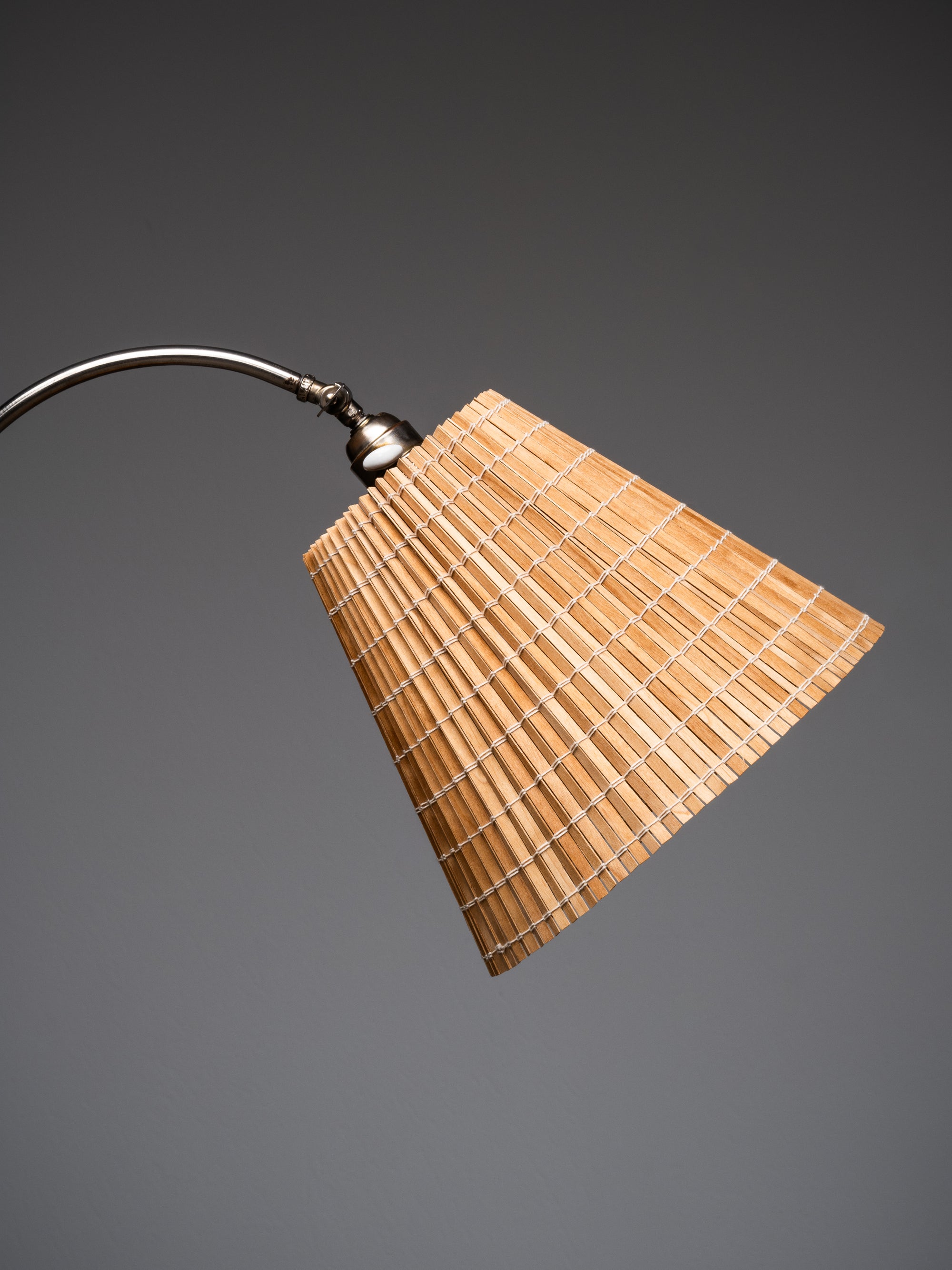 1930s “Apu” Side Table by Maija Heikinheimo with Integrated Taito Oy Lamp