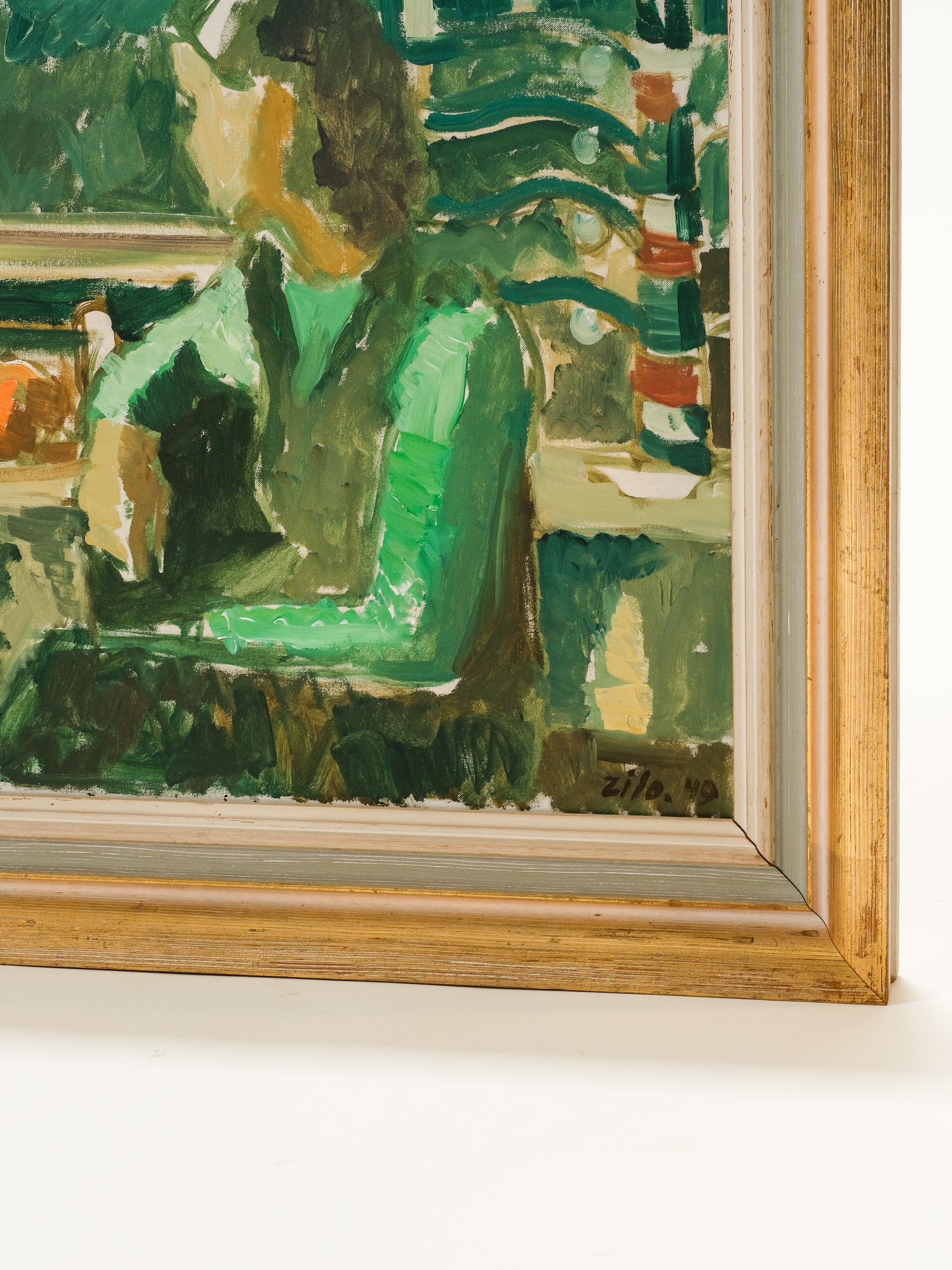 Oil on Canvas, Gunnar Zilo, 1949 | 72 x 54 cm