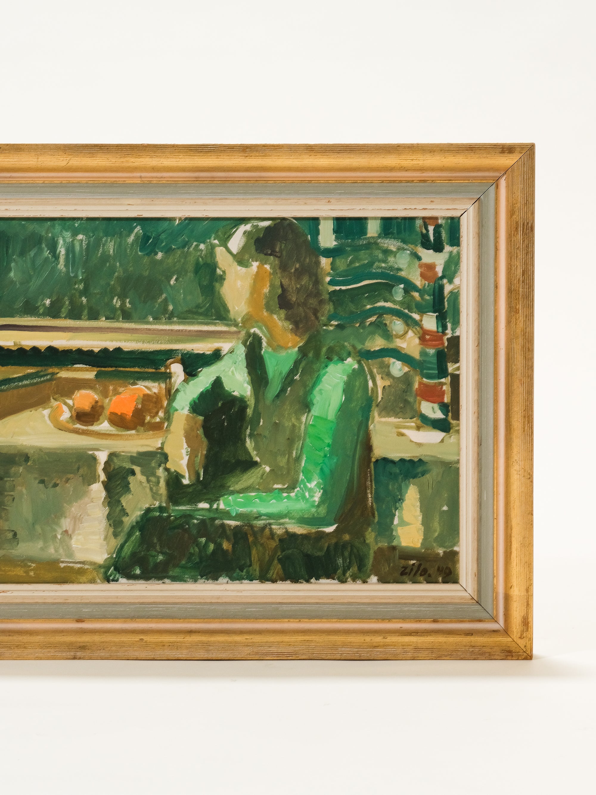 Oil on Canvas, Gunnar Zilo, 1949 | 72 x 54 cm