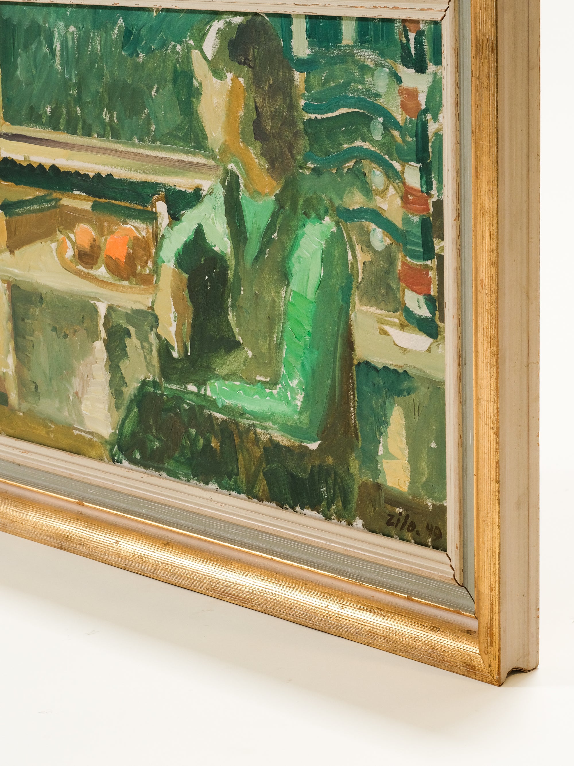 Oil on Canvas, Gunnar Zilo, 1949 | 72 x 54 cm