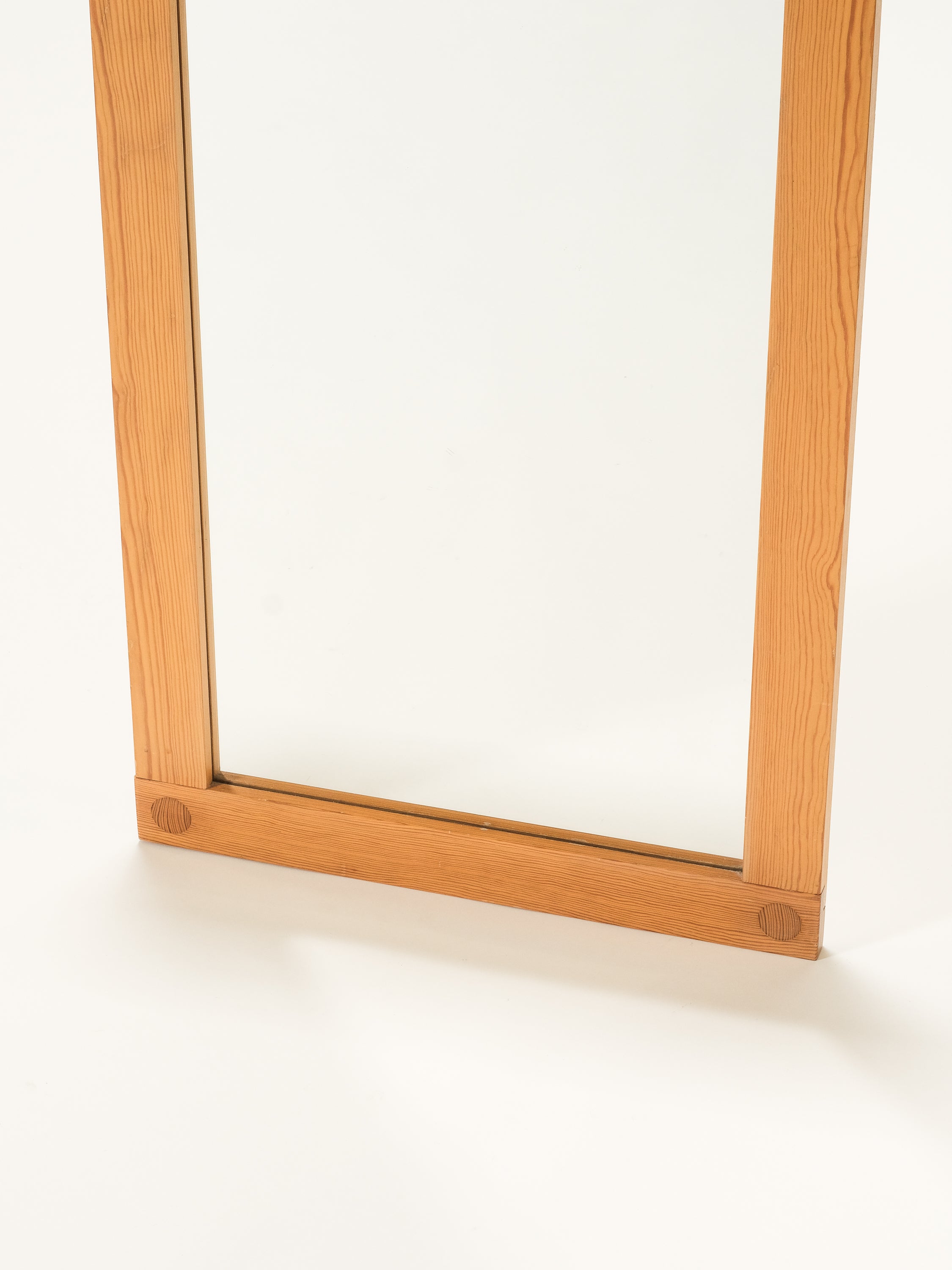 Pine Framed Mirror, Sweden, 1970s