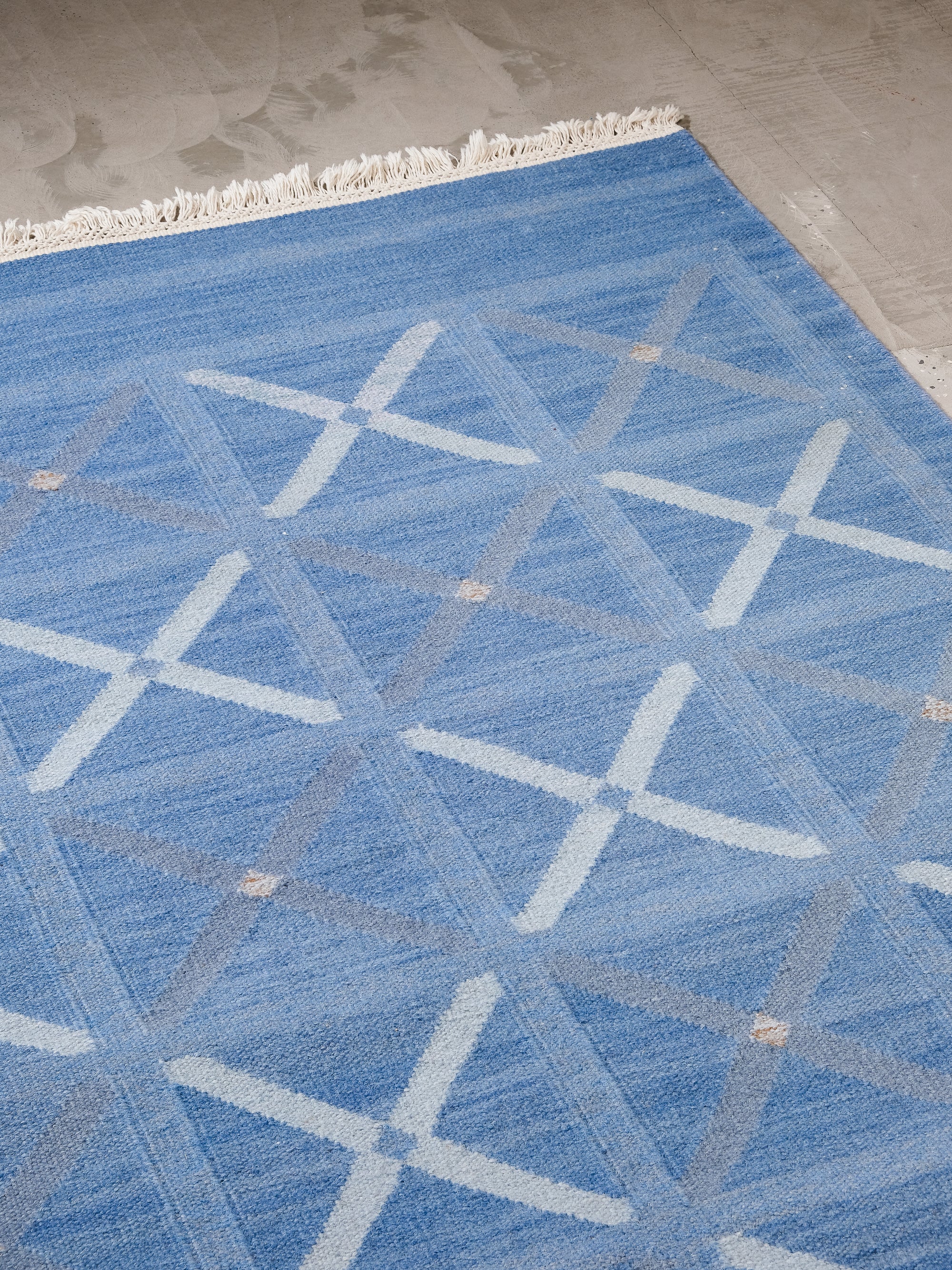 Swedish Flatweave Wool Rug by Anna-Johanna Ångström