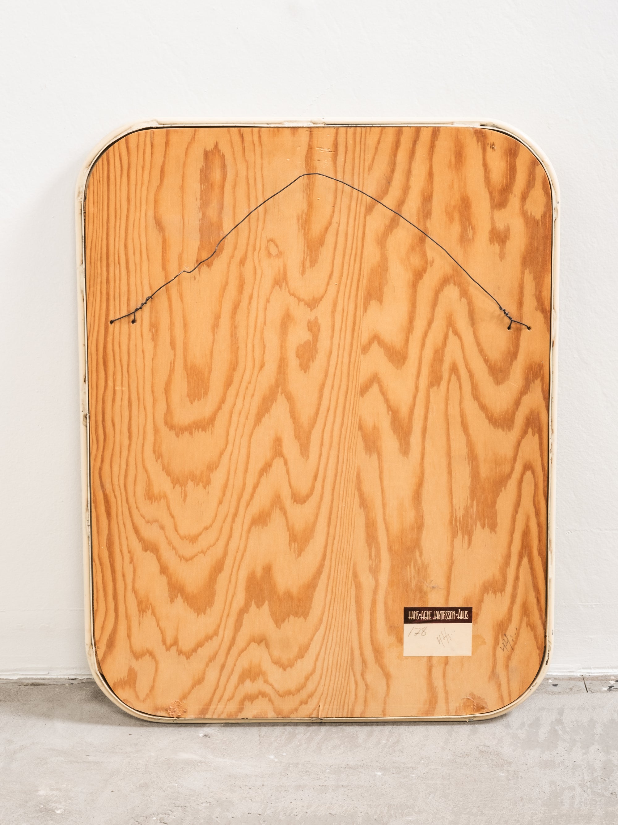 Rare Wall Mirror Model 778 by Hans-Agne Jakobsson, Åhus, Sweden, 1950s