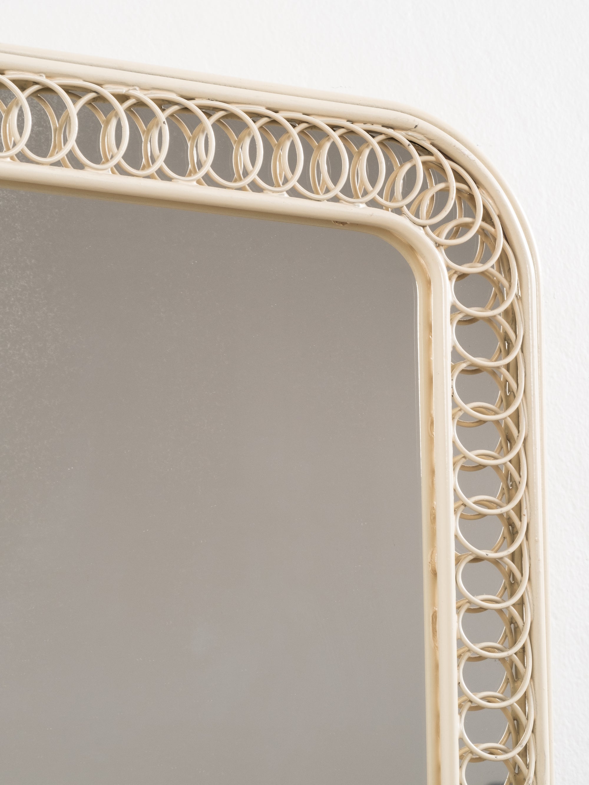 Rare Wall Mirror Model 778 by Hans-Agne Jakobsson, Åhus, Sweden, 1950s