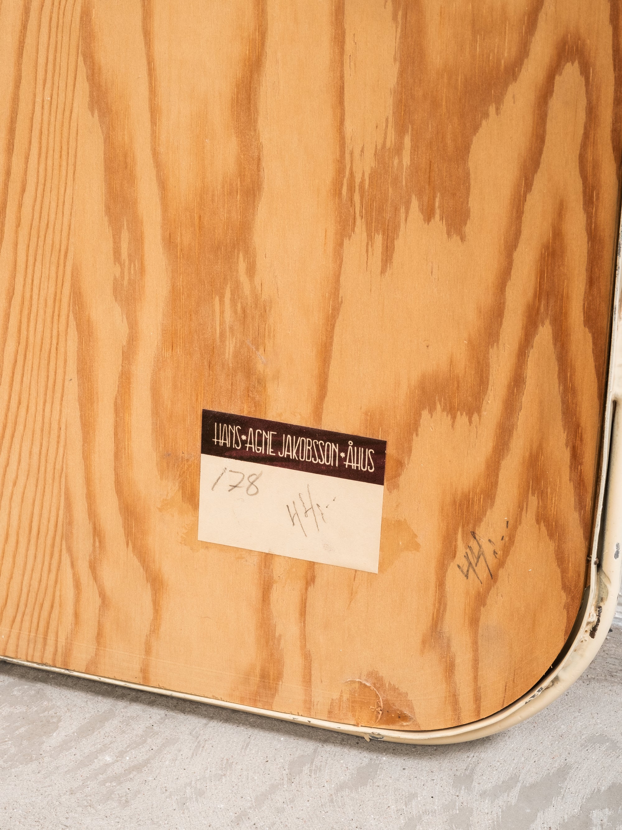 Rare Wall Mirror Model 778 by Hans-Agne Jakobsson, Åhus, Sweden, 1950s