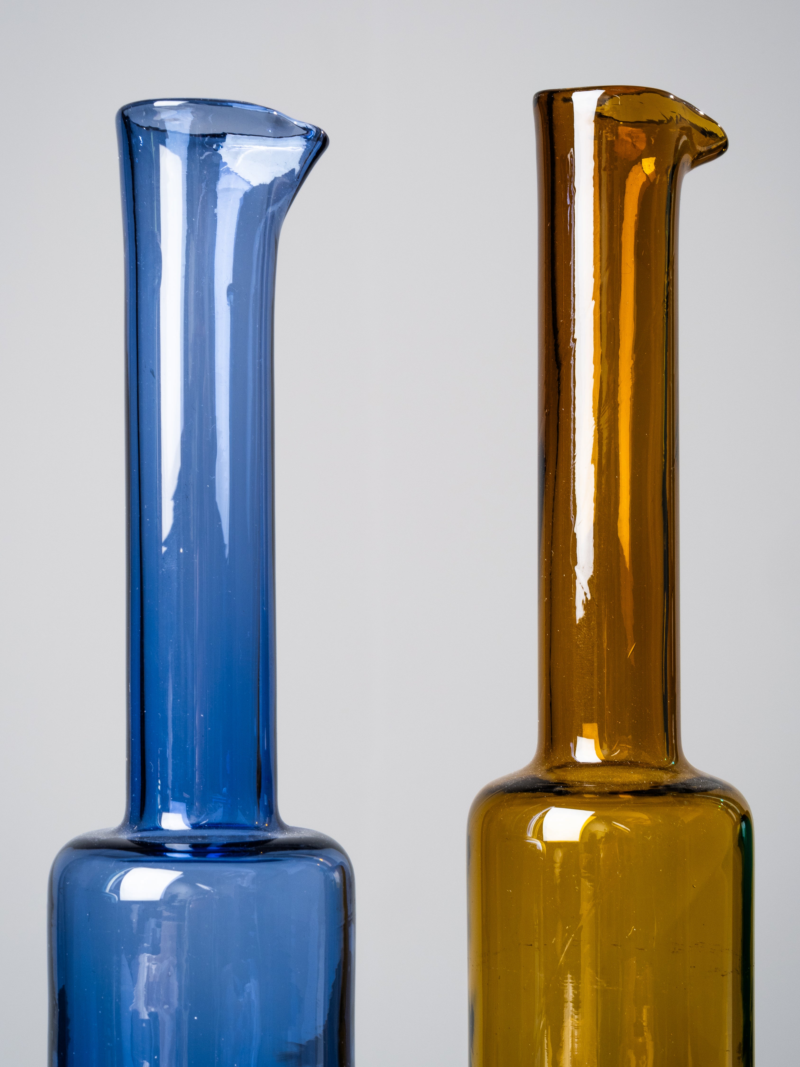 Set of 12 Glass Bottles by Nanny Still, Riihimäen Lasi, Finland