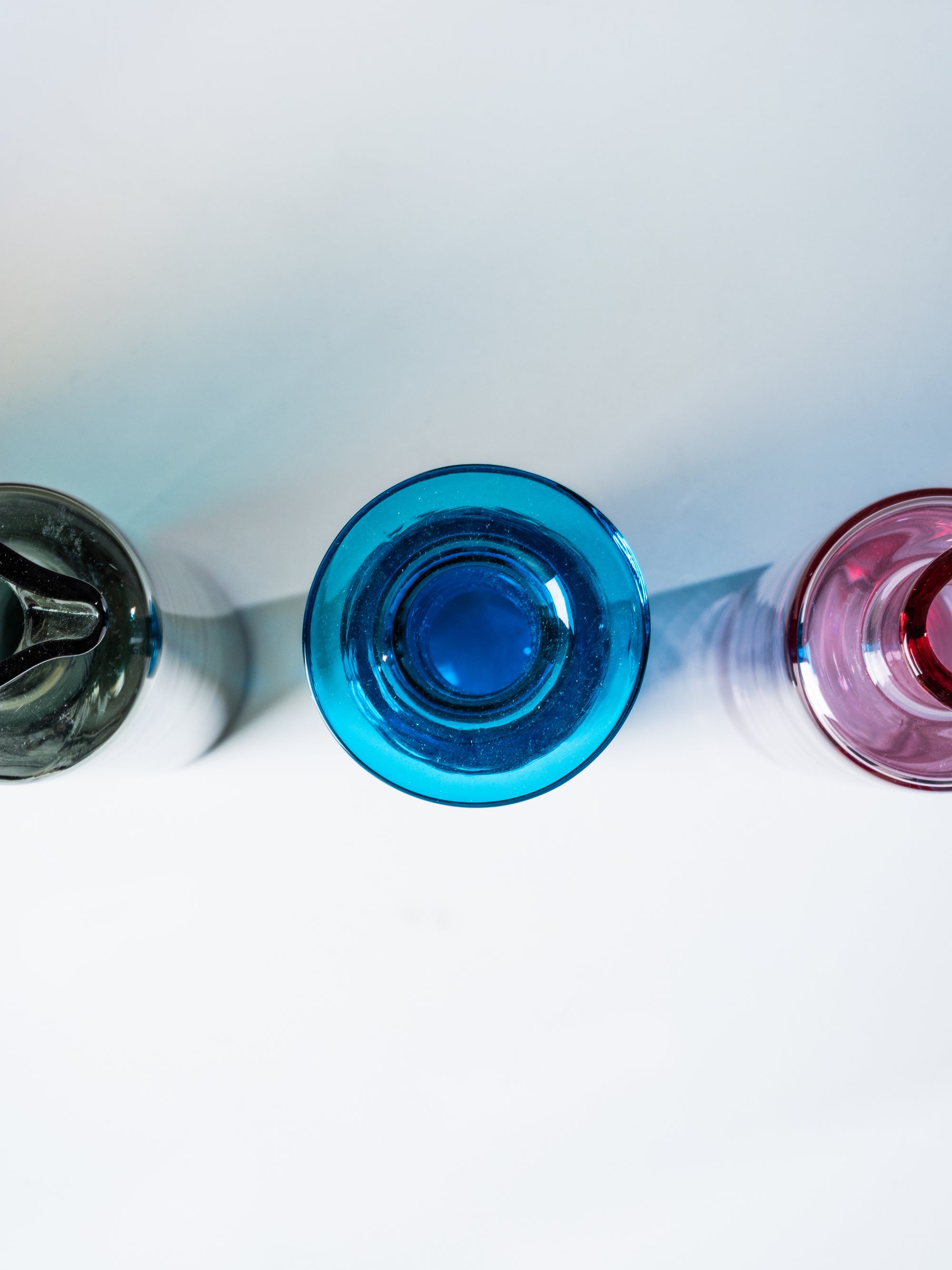 Set of 12 Glass Bottles by Nanny Still, Riihimäen Lasi, Finland, 1960s