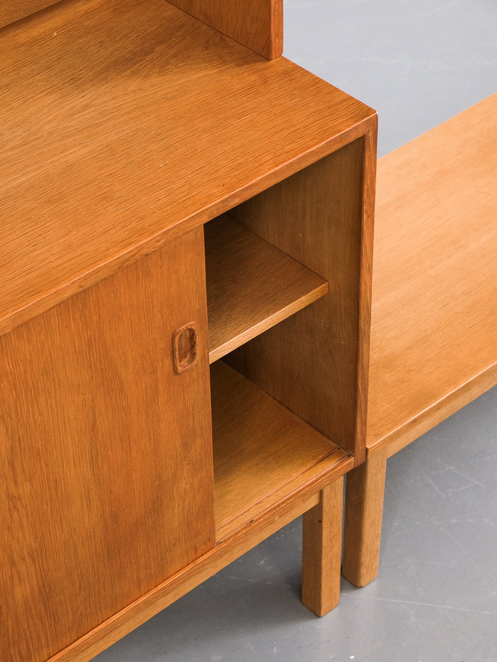 Oak Bookshelf, Sweden, 1960s