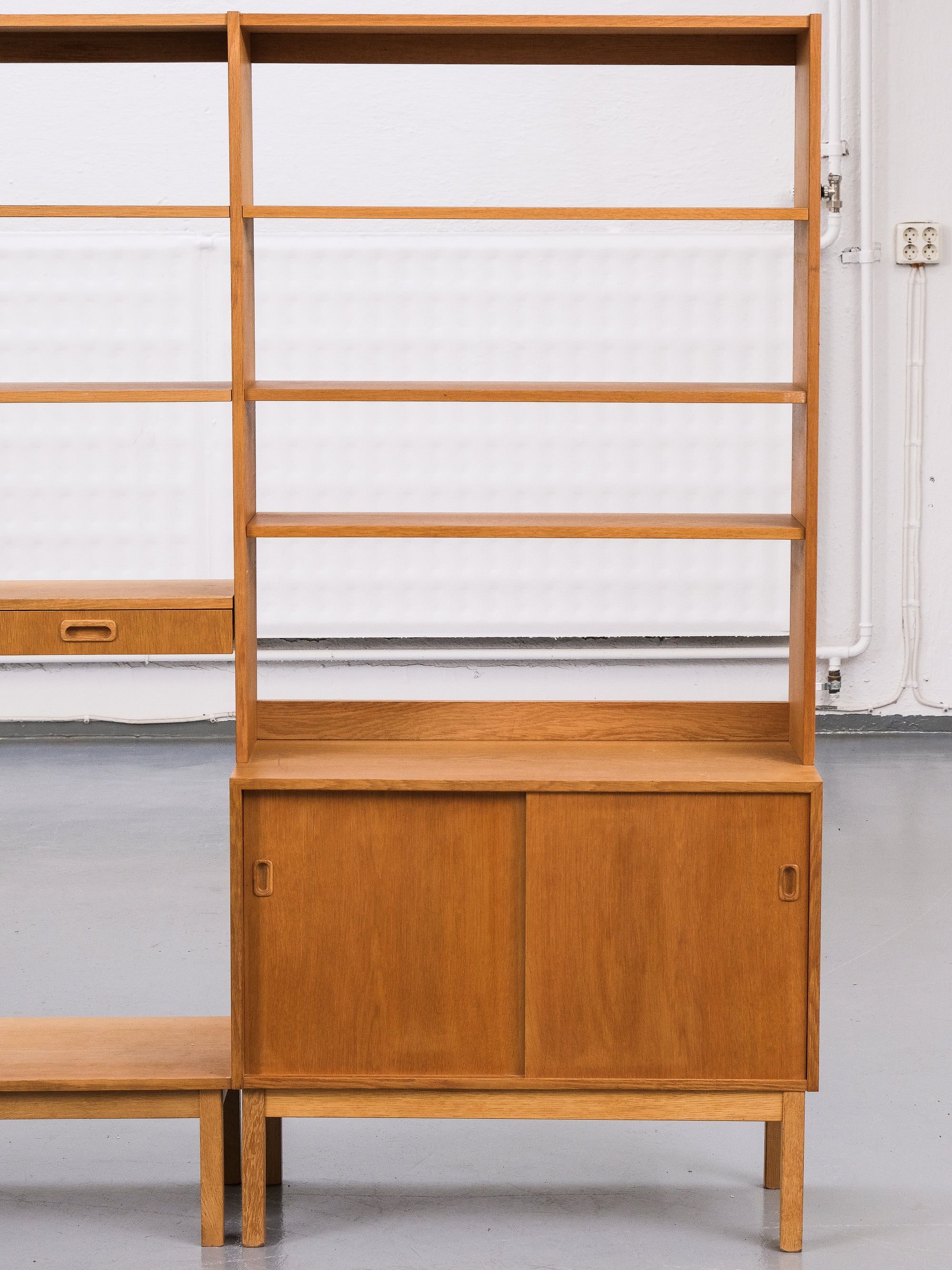 Oak Bookshelf, Sweden, 1960s