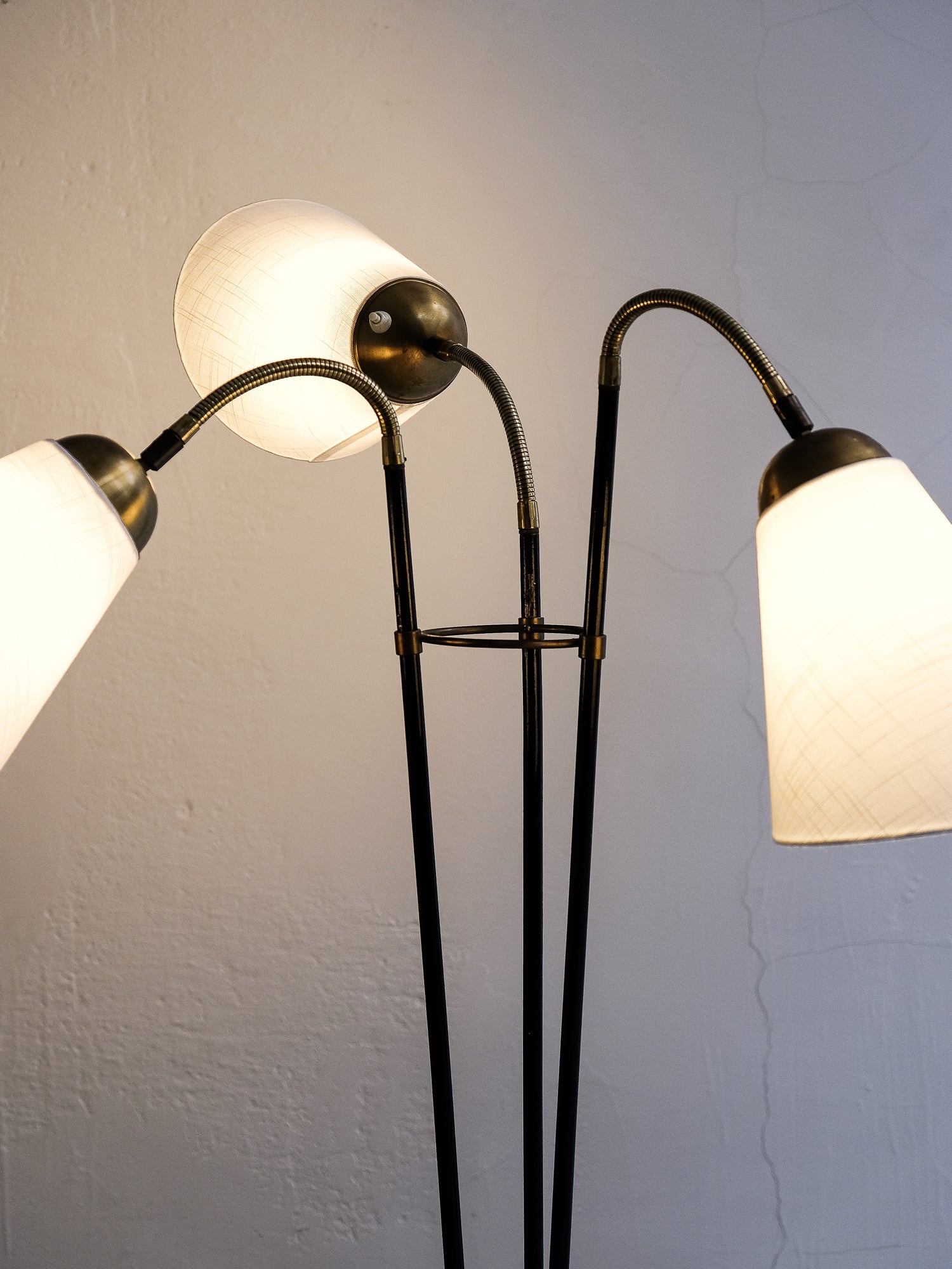 Midcentury Modern Three-Arm Floor Lamp