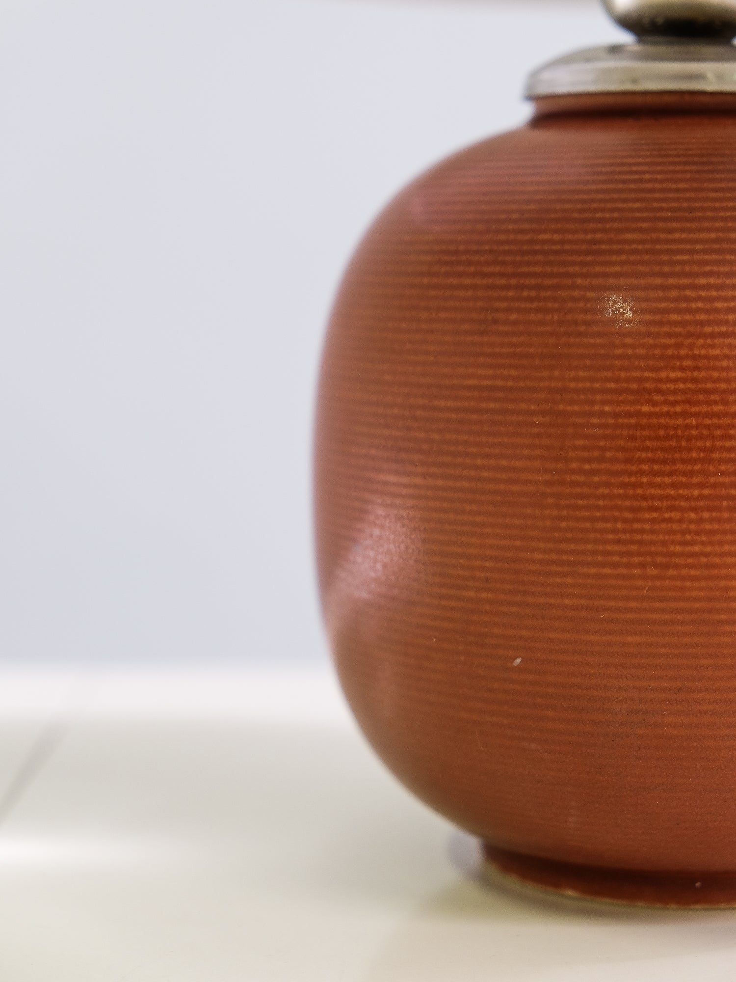 Midcentury Ceramic Table Lamp by Rörstrand, Sweden