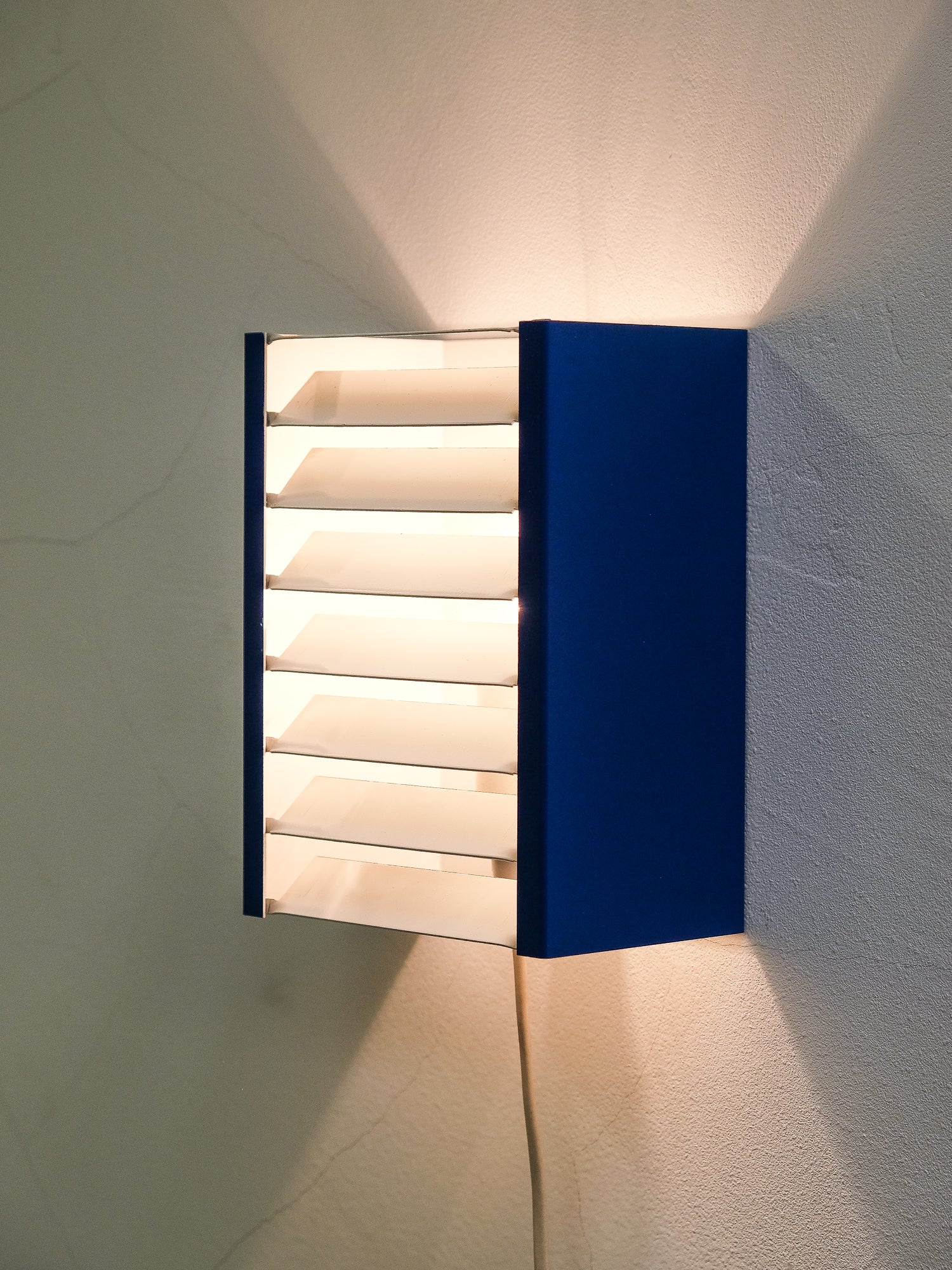 Vintage Painted Metal Wall Lamp, Aris