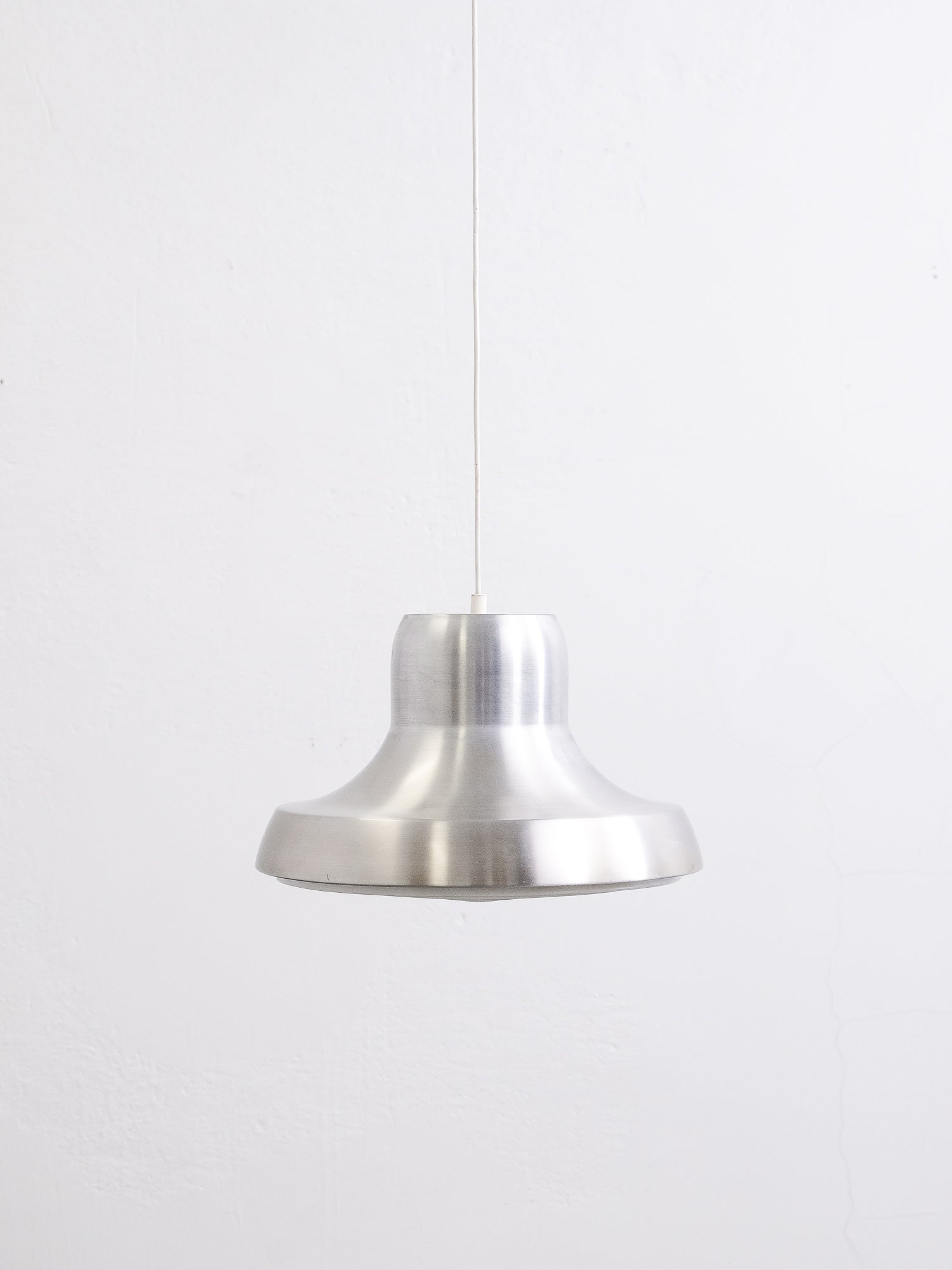 Vintage Pendant Lamp in Brushed Aluminium
