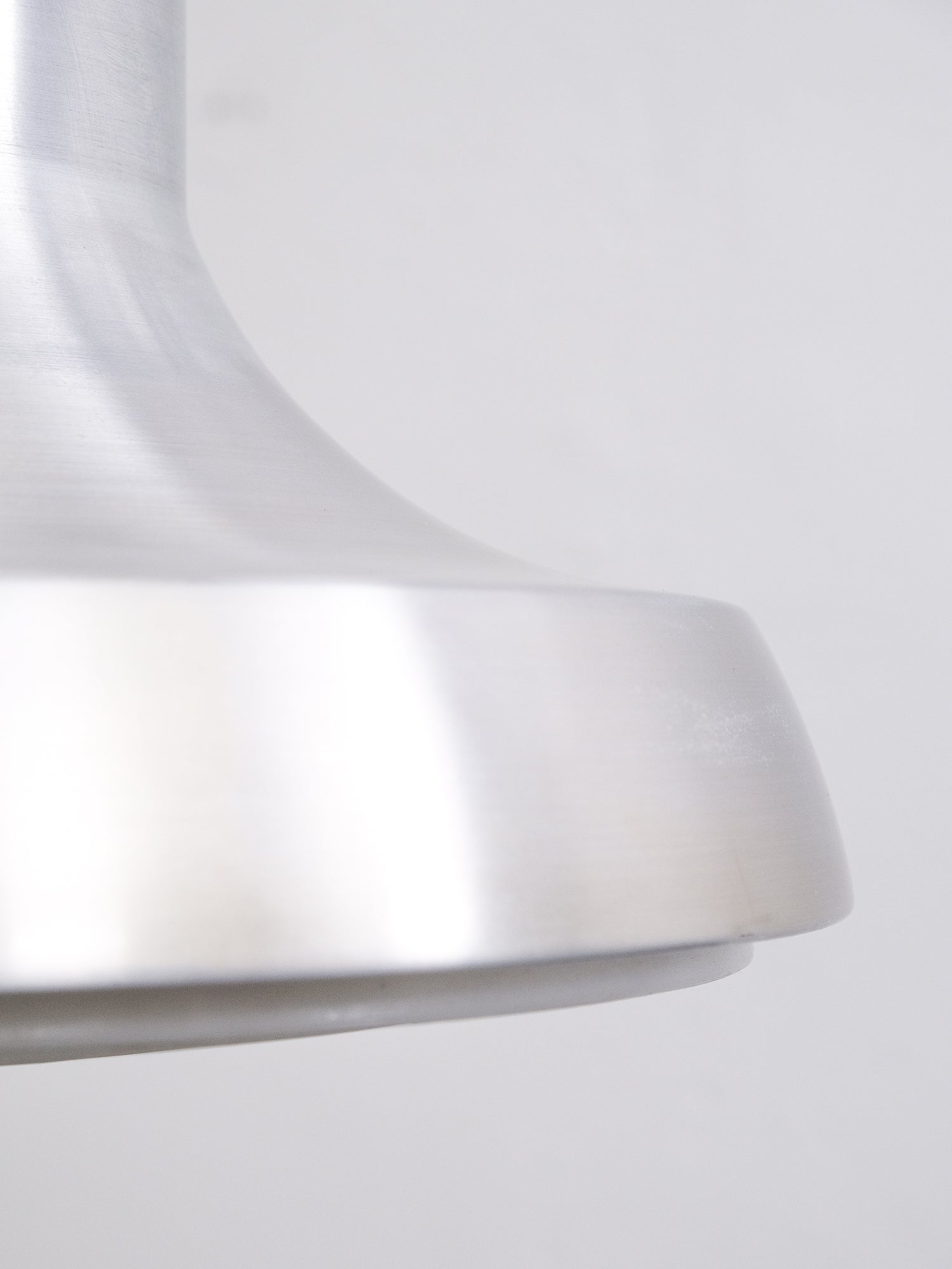 Vintage Pendant Lamp in Brushed Aluminium