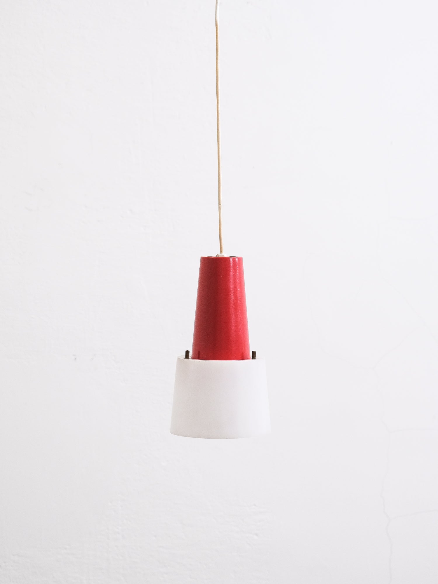 Mid-Century Plastic Pendant Lamp