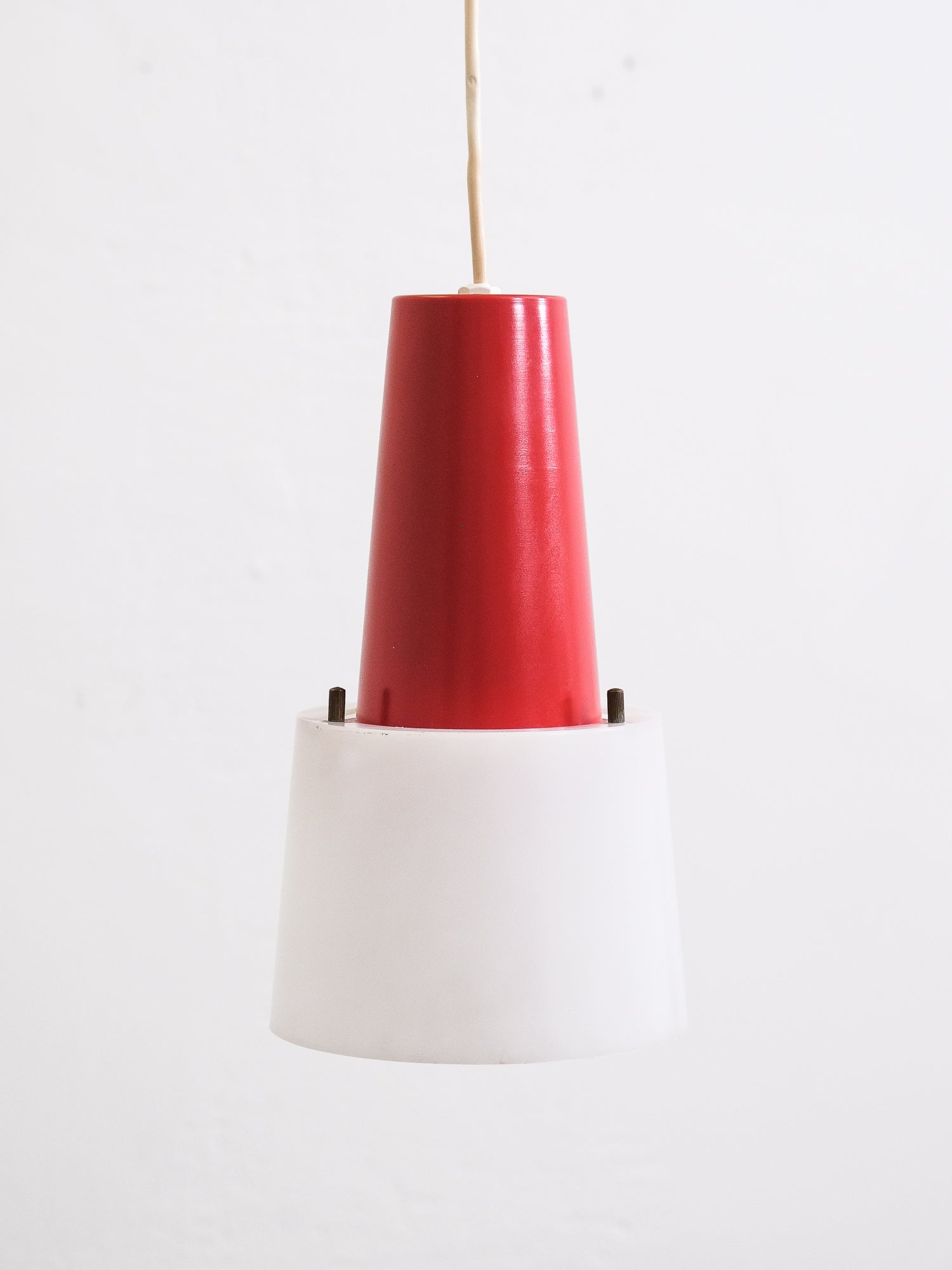 Mid-Century Plastic Pendant Lamp