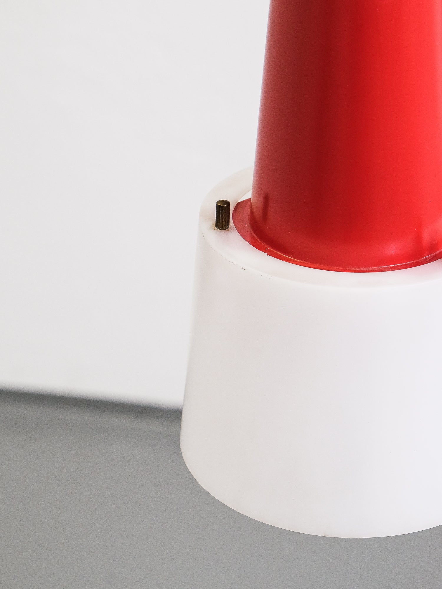 Mid-Century Plastic Pendant Lamp