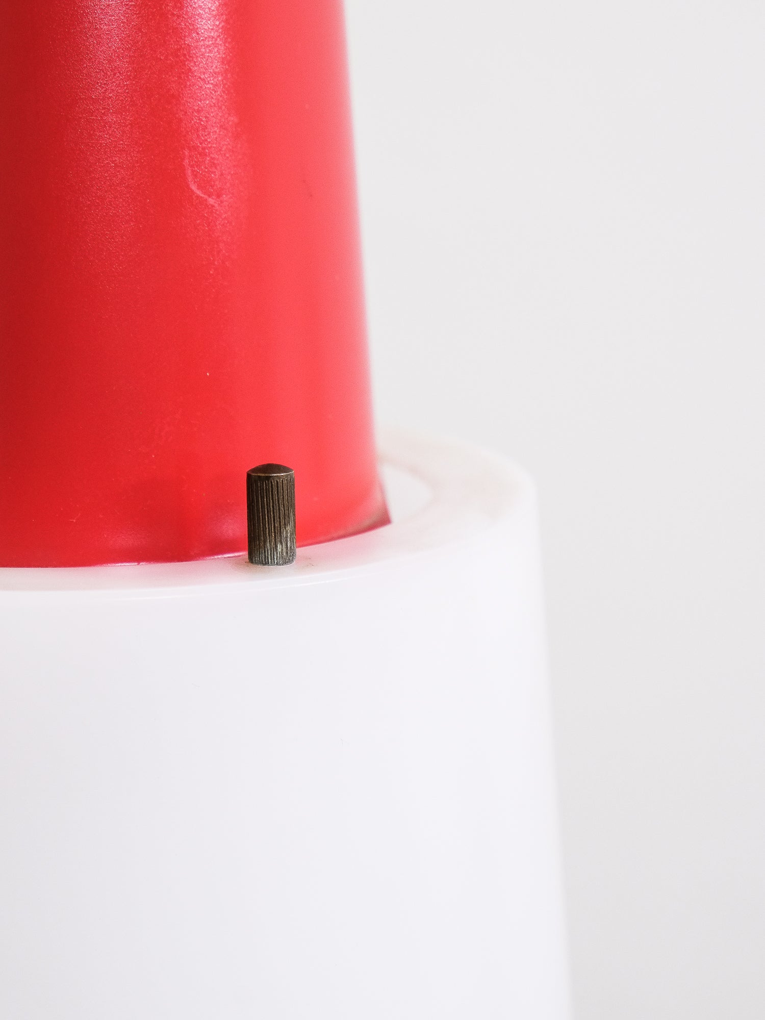 Mid-Century Plastic Pendant Lamp