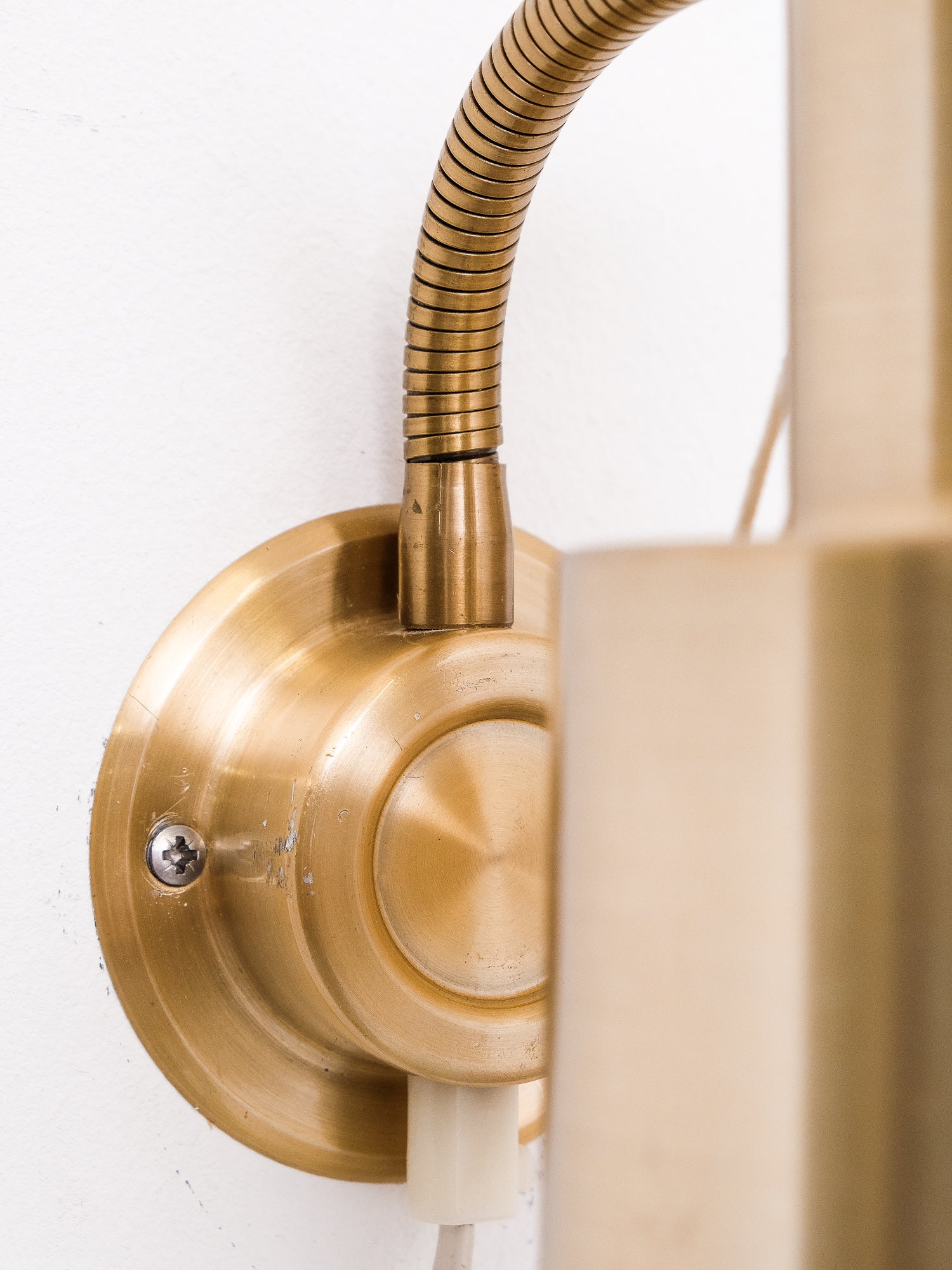 Pair of Brass Wall Lamps from NAFA, 1970s