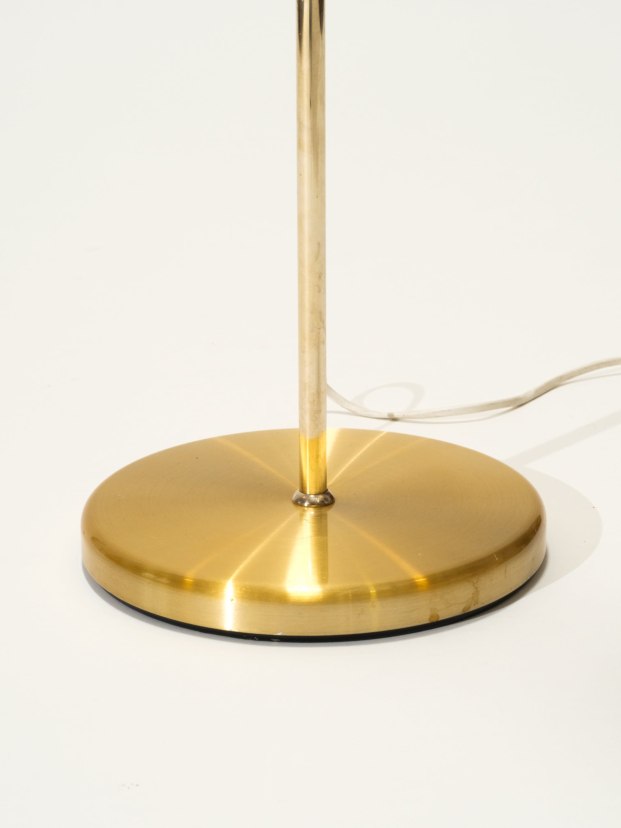 Brass Floor Lamp, Belid, 1970s