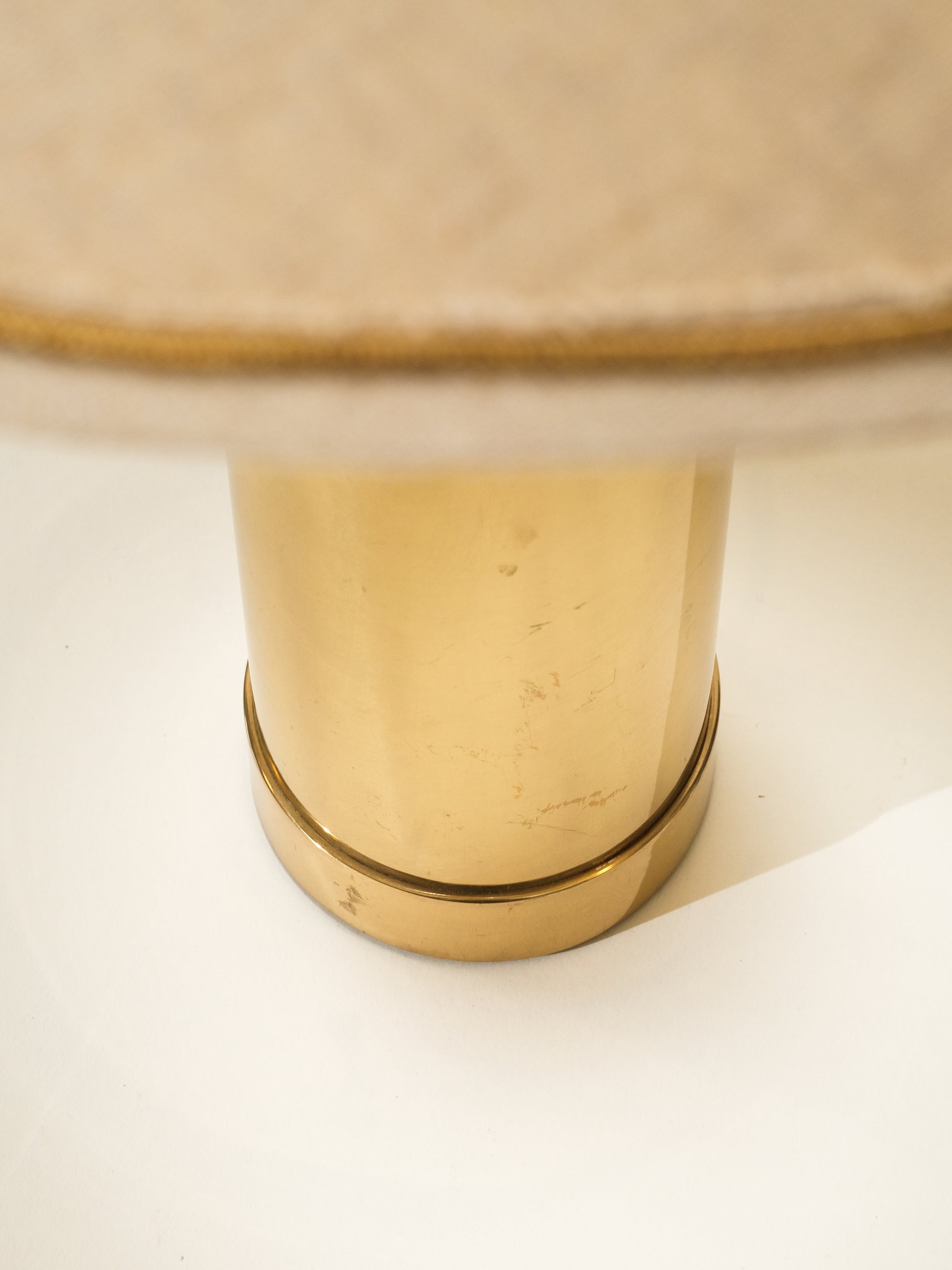 Mid-Century &#39;B-10&#39; Brass Table Lamp by Bergboms, Sweden