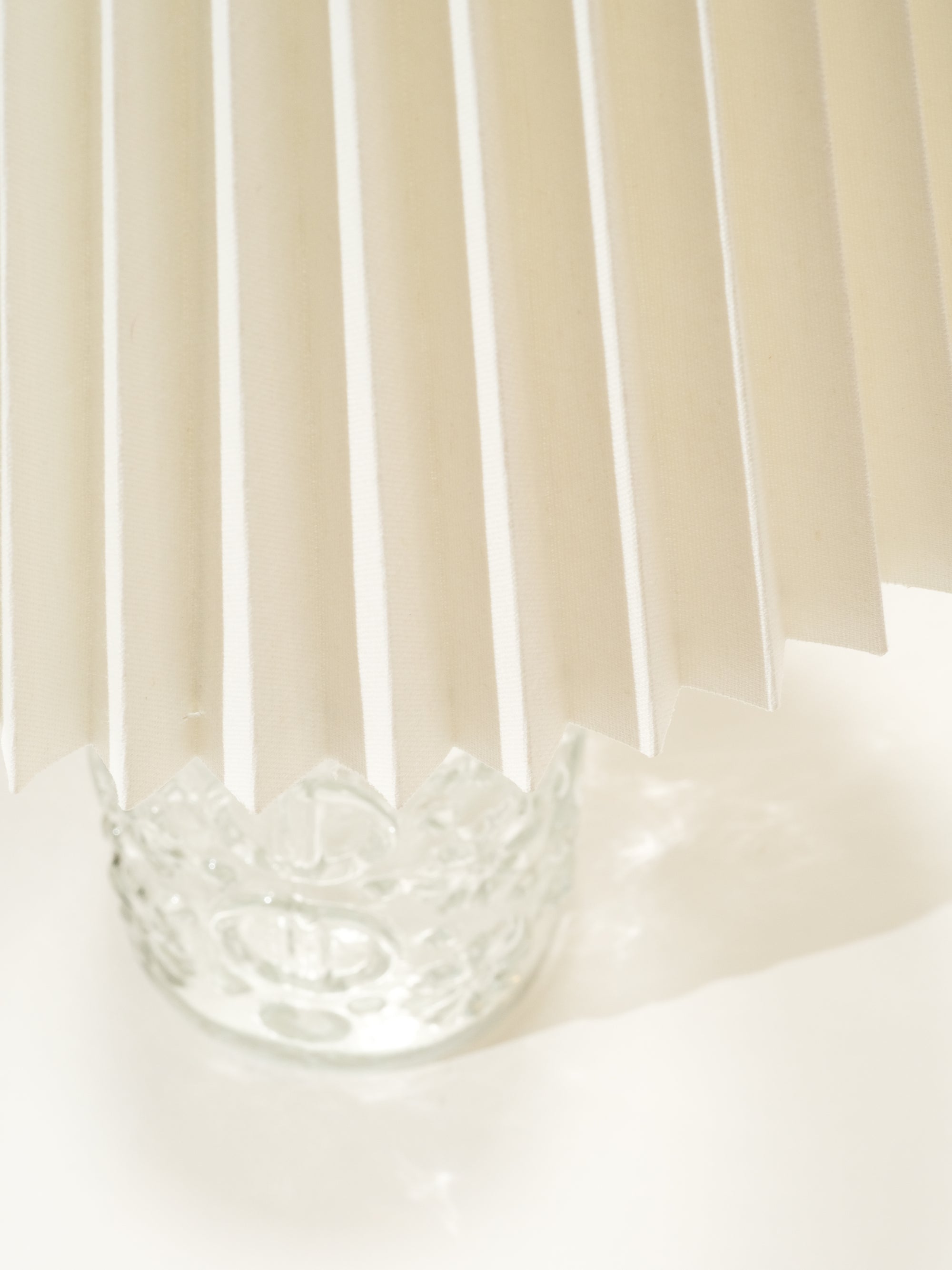 Mid-Century Glass Table Lamp, Sweden