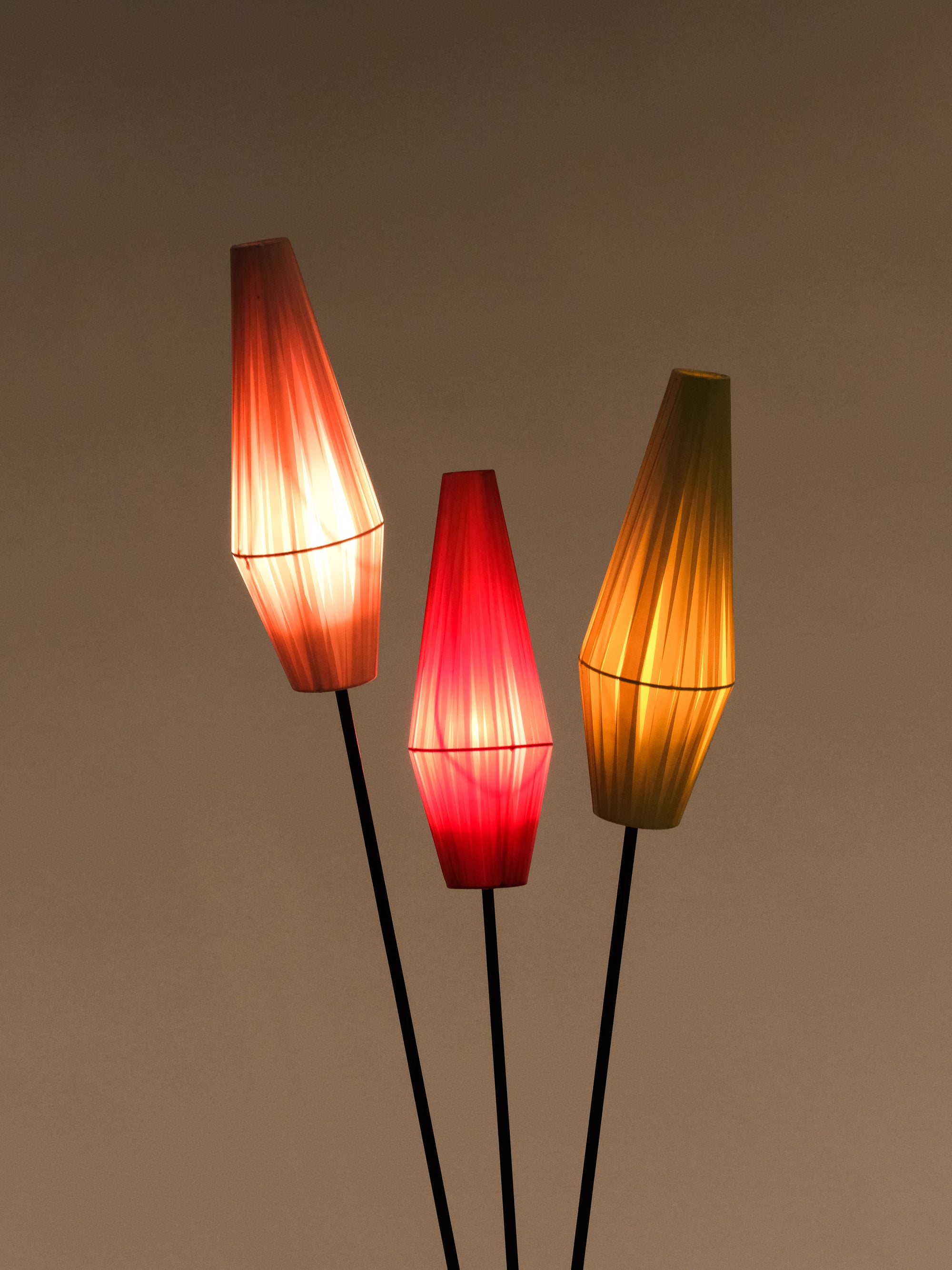 Mid-Century Tripod Floor Lamp