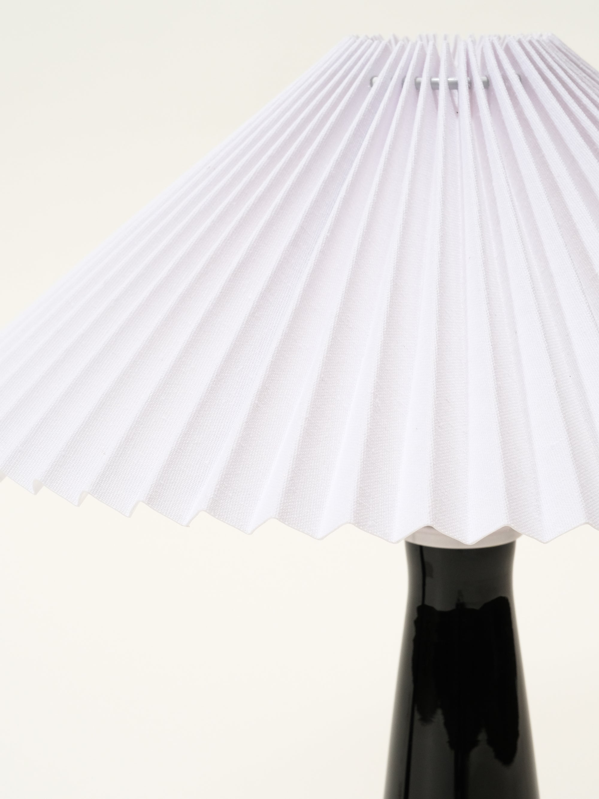 Pair of Glass Table Lamps, Sweden, 1960s