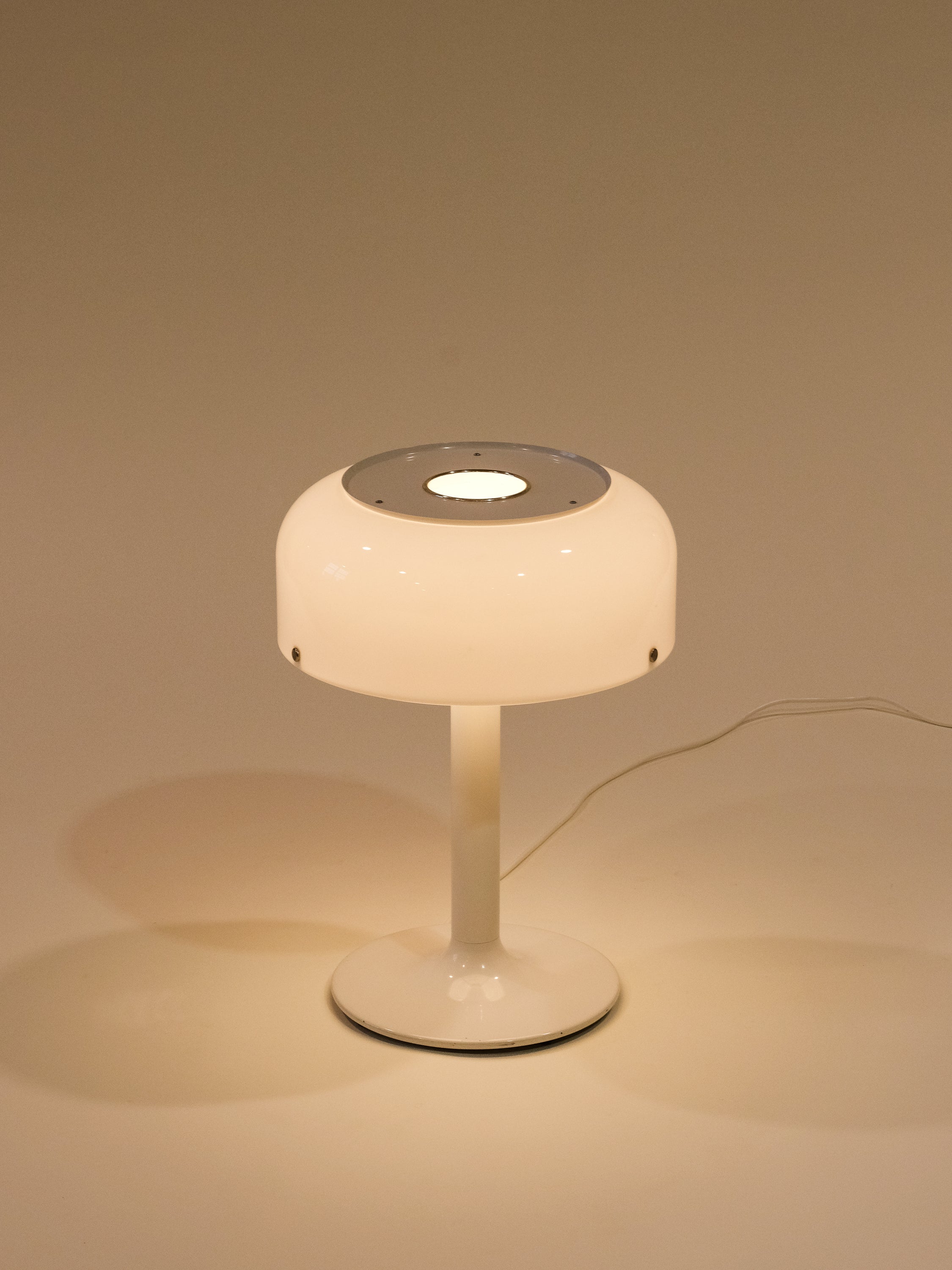 White 'Knubbling' Table Lamp by Anders Pehrson for Ateljé Lyktan, 1970s